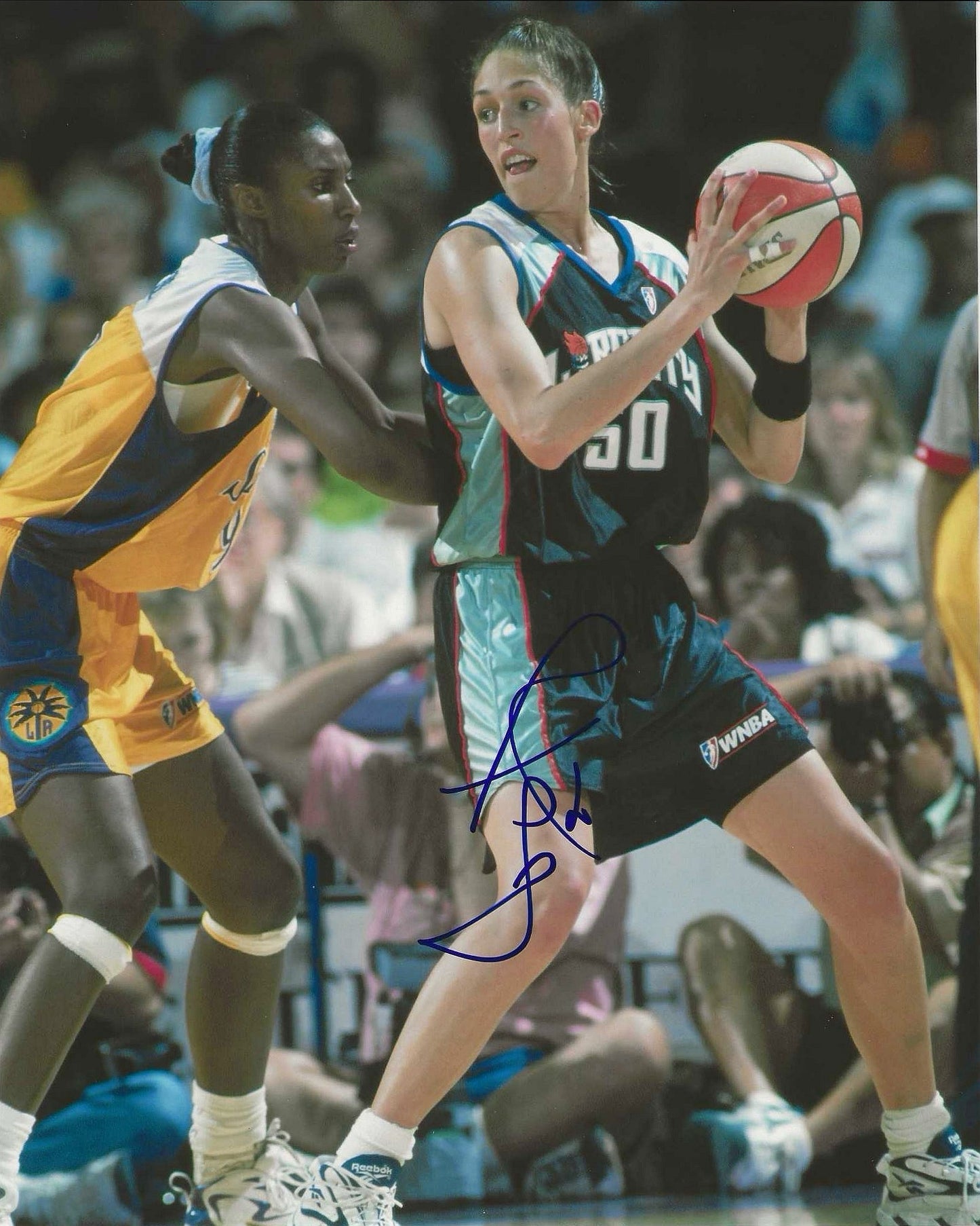 Rebecca Lobo Autographed Signed 8x10 photo Elite Promotions & Graphz Authentication