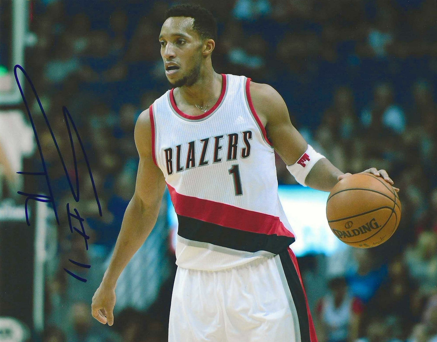 Evan Turner Autographed Signed "BLAZERS” 8x10 photo Elite Promotions & Graphz Authentication