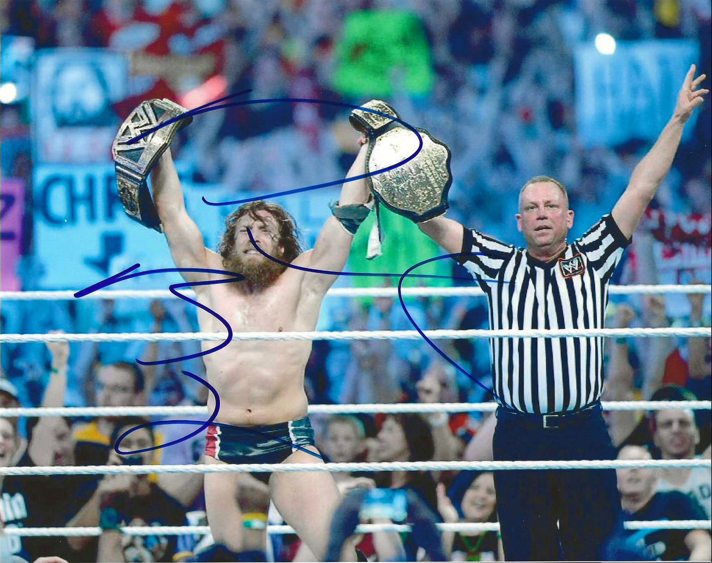 Bryan Danielson (Daniel Bryan) Autographed Signed "WWE" 8X10 Photo Elite Promotions & Graphz Authentication