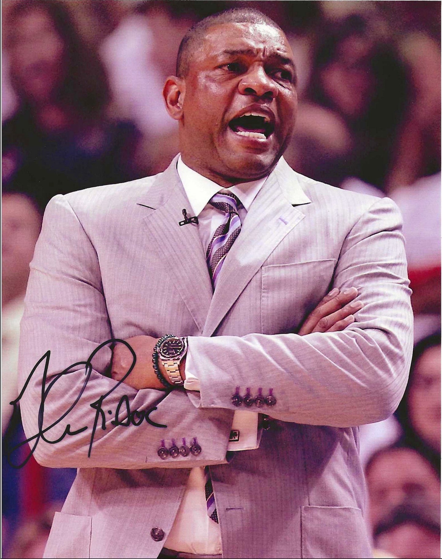 Doc Rivers Autographed Signed "CELTICS" 8x10 photo Elite Promotions & Graphz Authentication