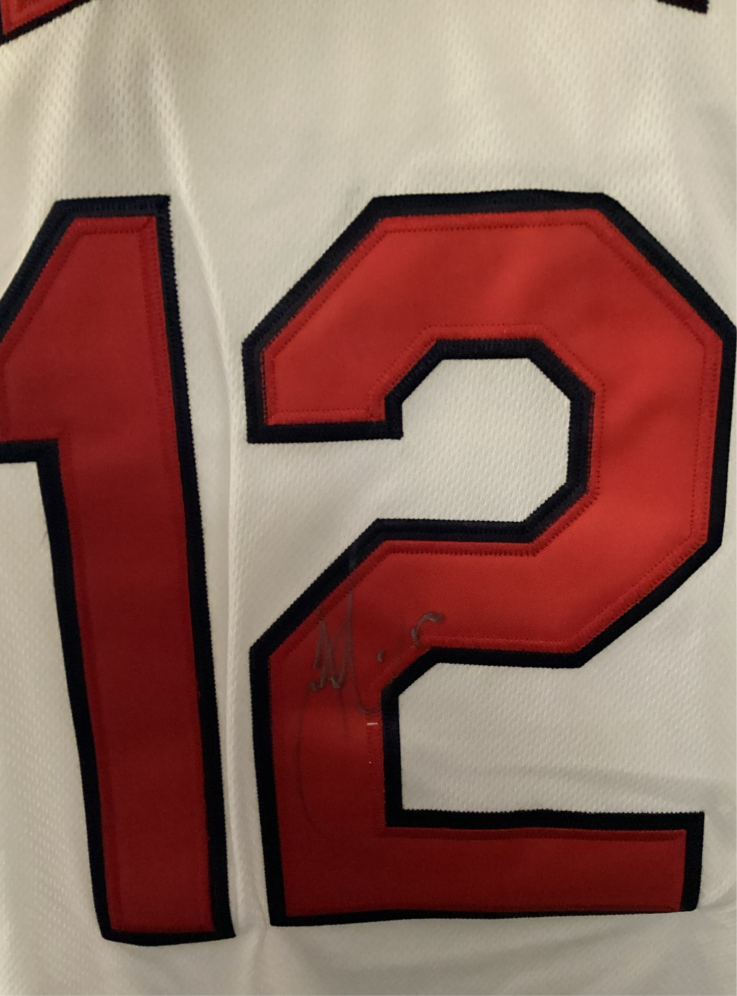 Francisco Lindor Autographed Signed jersey Elite Promotions & Graphz Authentication