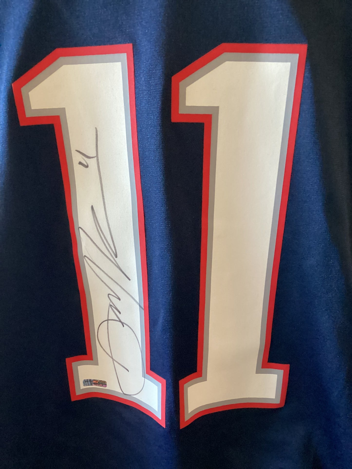 Juilan Edelman Autographed Signed jersey Elite Promotions & Graphz Authentication