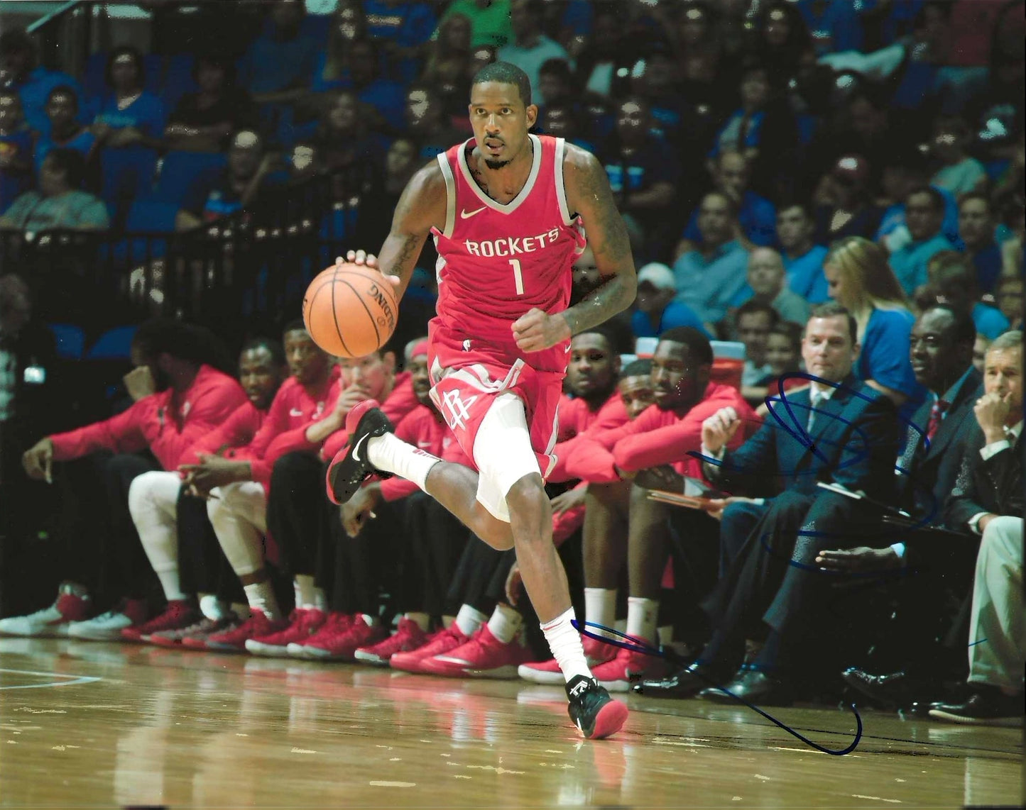 Trevor Ariza Autographed Signed "ROCKETS" 8x10 photo Elite Promotions & Graphz Authentication