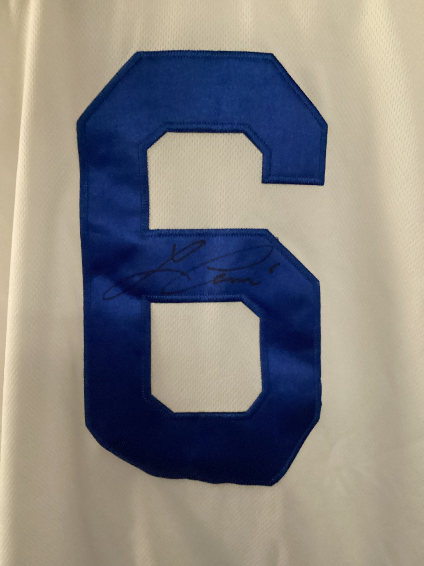 Lorenzo Cain Autographed Signed jersey Elite Promotions & Graphz Authentication