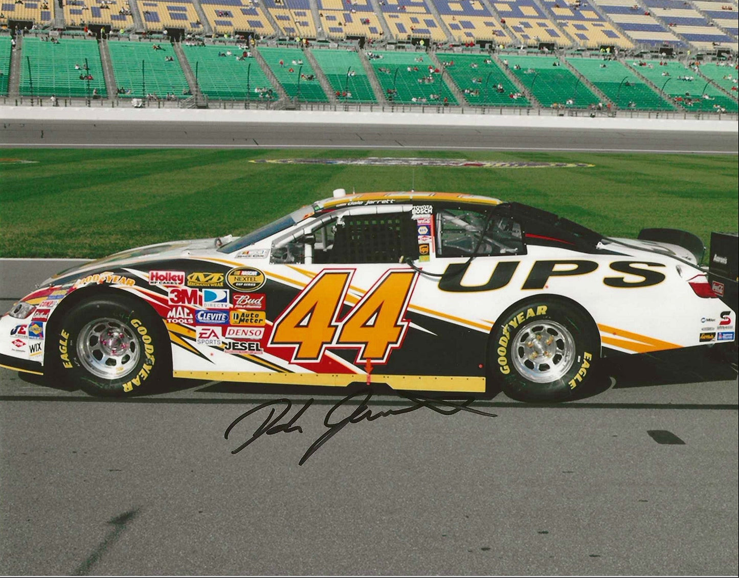 Dale Jarrett Autographed Signed 8x10 photo Elite Promotions & Graphz Authentication