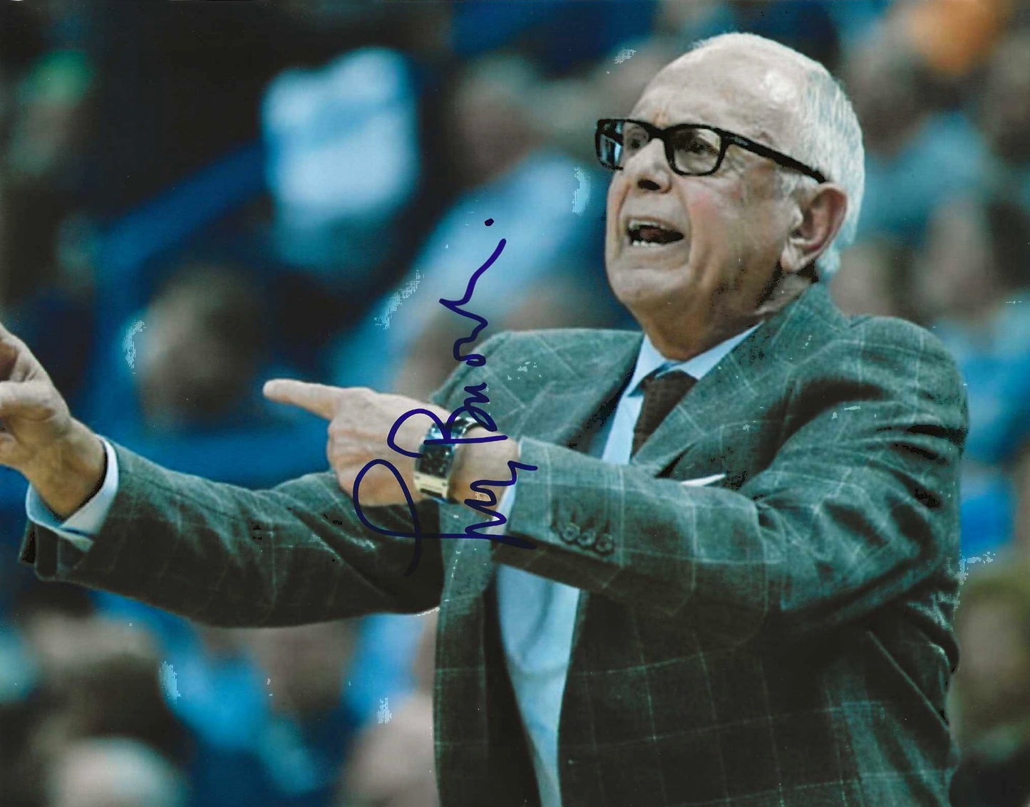 Larry Brown Autographed Signed 8x10 photo Elite Promotions & Graphz Authentication