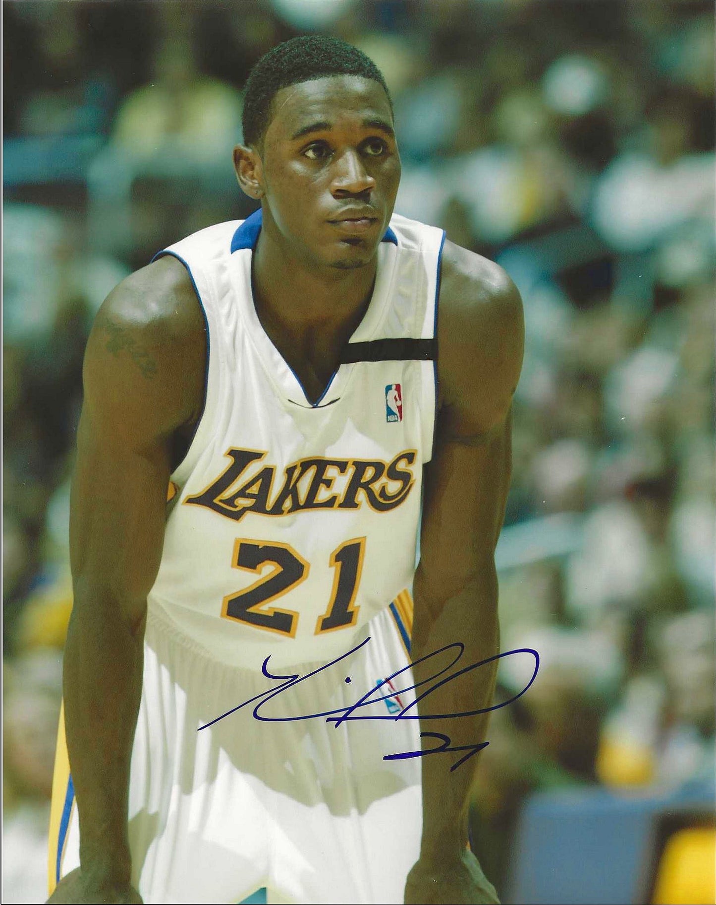 Kareem Rush Autographed Signed "LAKERS" 8x10 photo Elite Promotions & Graphz Authentication