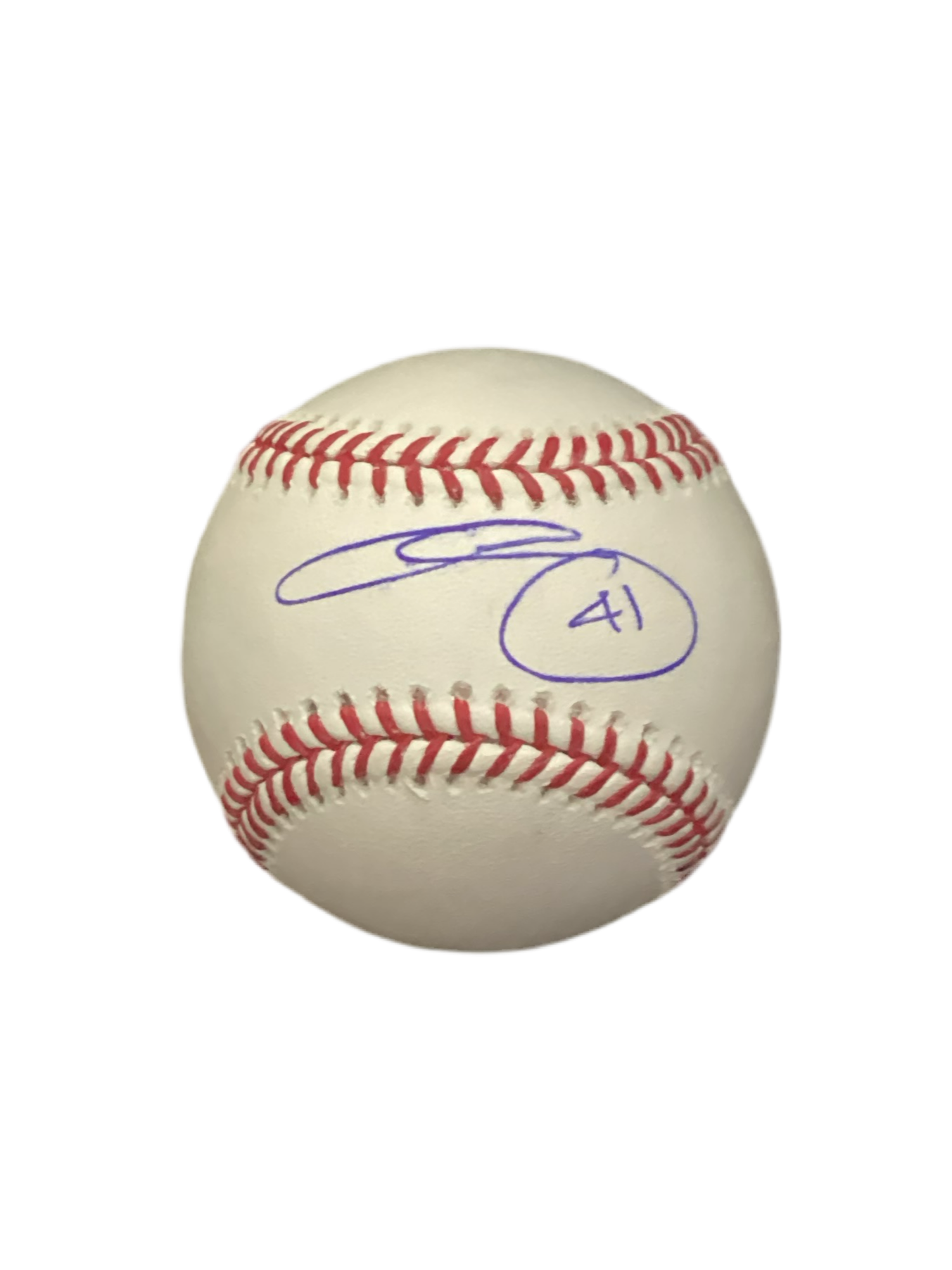 Chris Sale autographed signed Rawlings official Major League Baseball