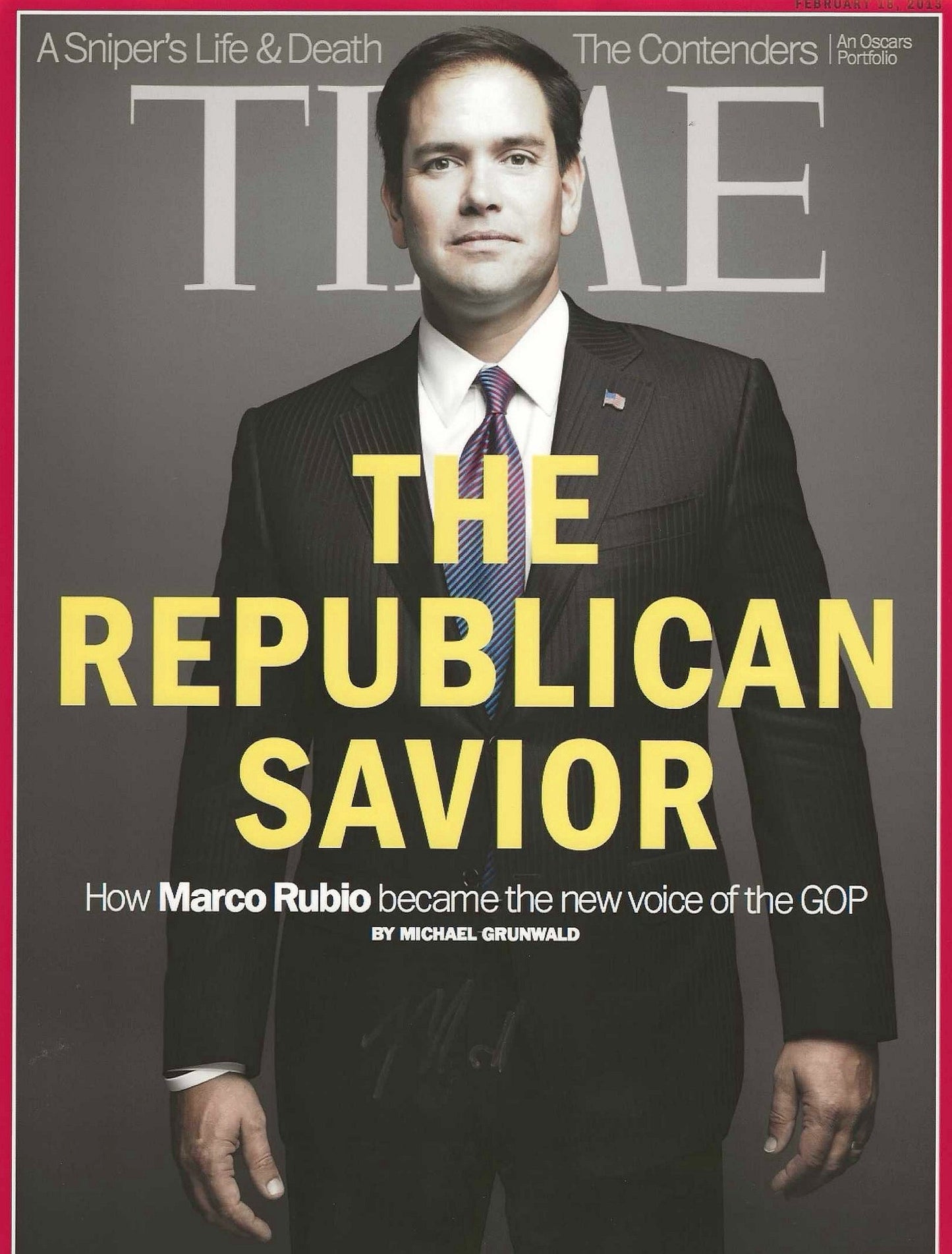 Marco Rubio Autographed Signed 8x10 Photo Elite Promotions & Graphz Authentication