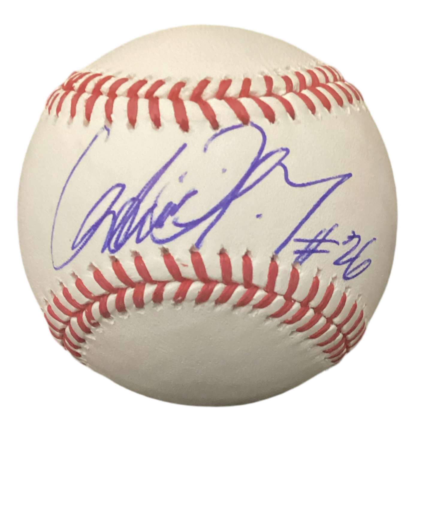 Avisail Garica autographed signed Rawlings official Major League Baseball