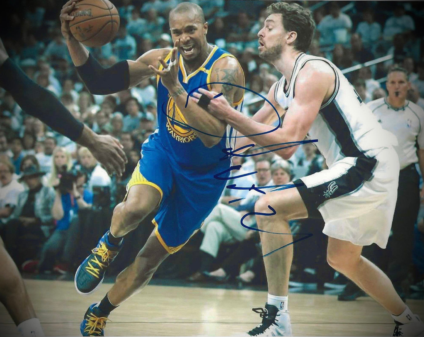 David West Autographed Signed "WARRIORS" 8x10 photo Elite Promotions & Graphz Authentication
