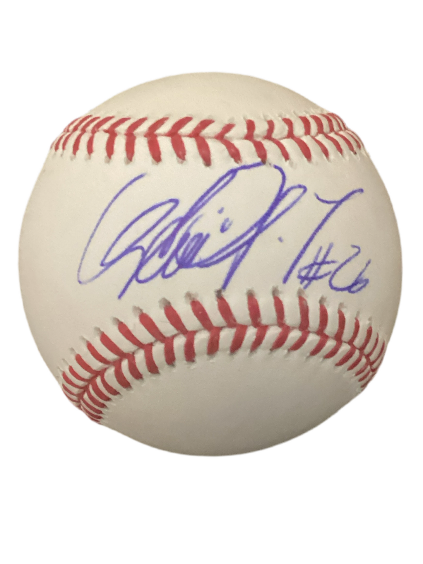 Avisail Garica autographed signed Rawlings official Major League Baseball