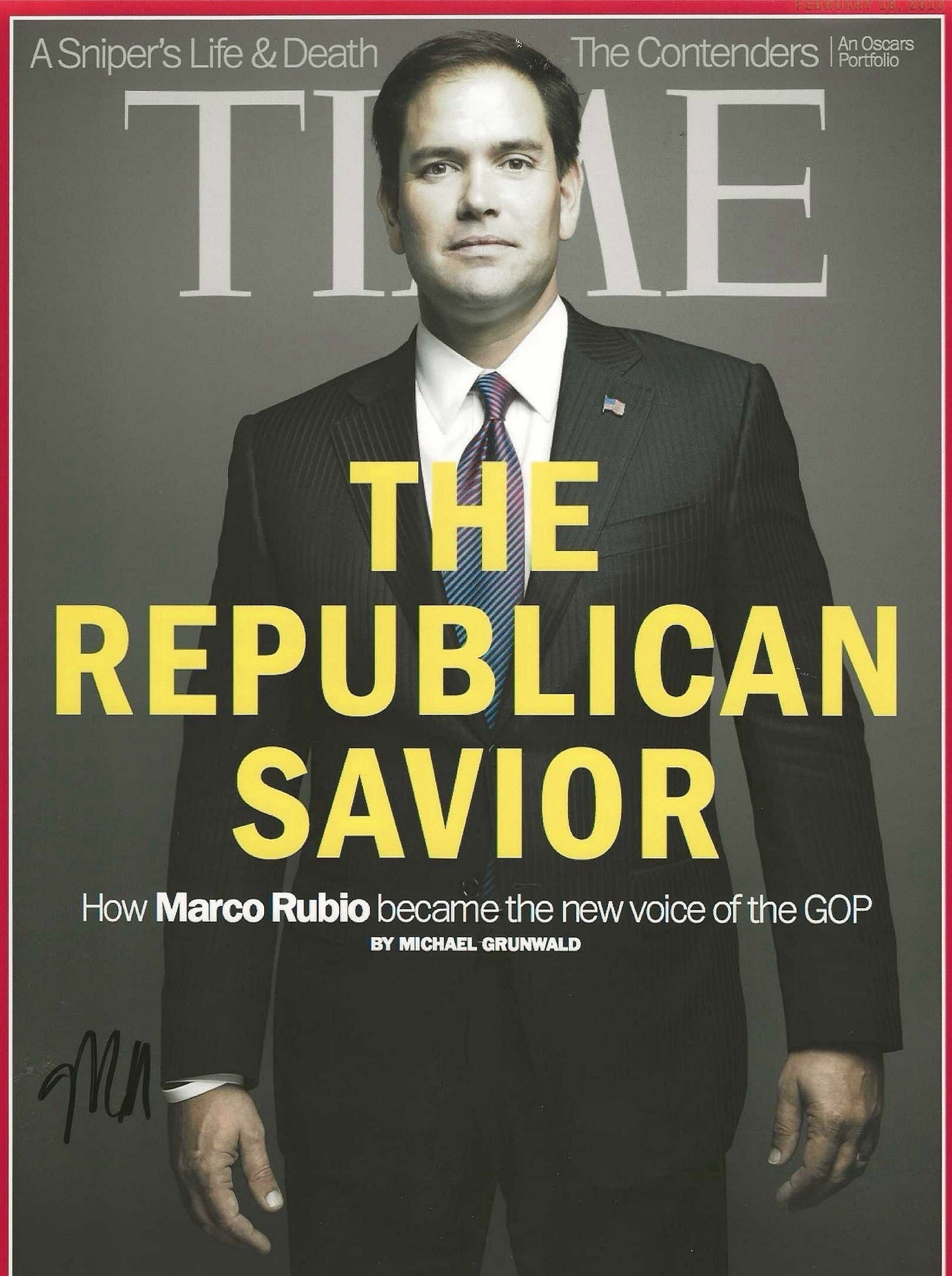 Marco Rubio Autographed Signed 8x10 Photo Elite Promotions & Graphz Authentication