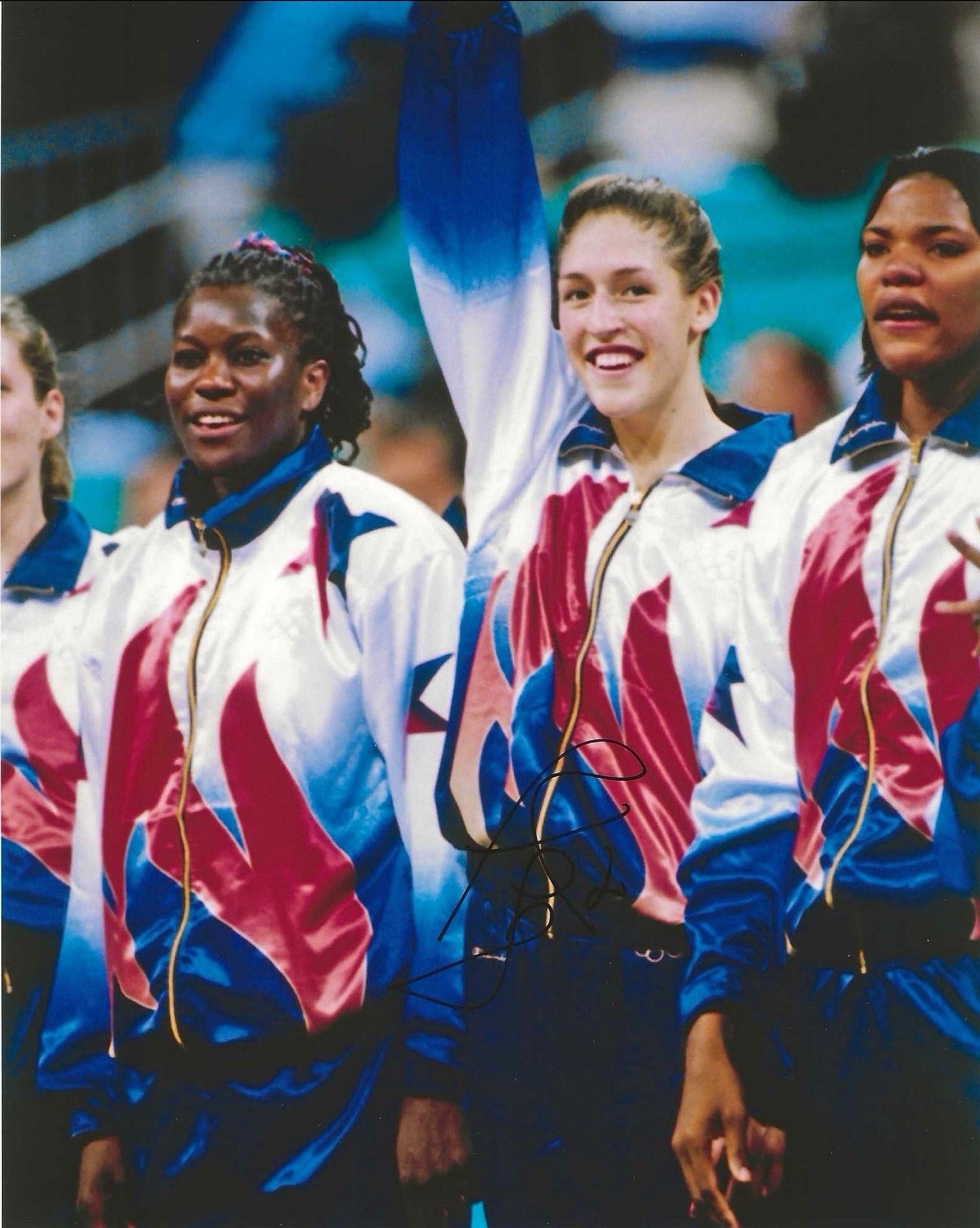 Rebecca Lobo Autographed Signed 8x10 photo Elite Promotions & Graphz Authentication