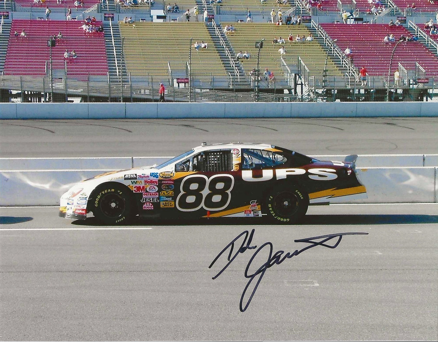 Dale Jarrett Autographed Signed 8x10 photo Elite Promotions & Graphz Authentication