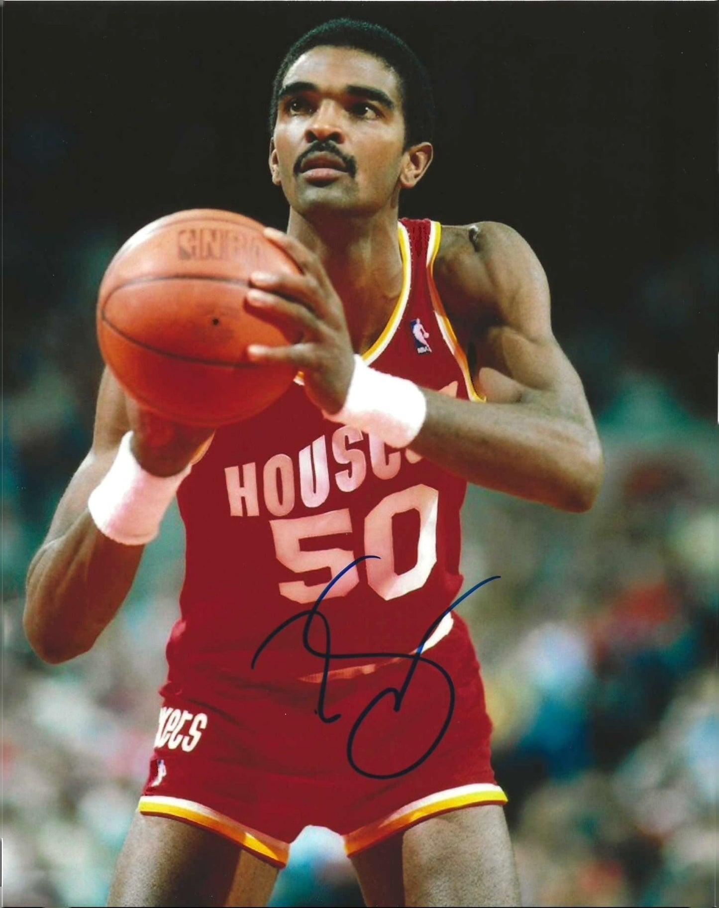 Ralph Sampson Autographed Signed "ROCKETS" 8x10 photo Elite Promotions & Graphz Authentication