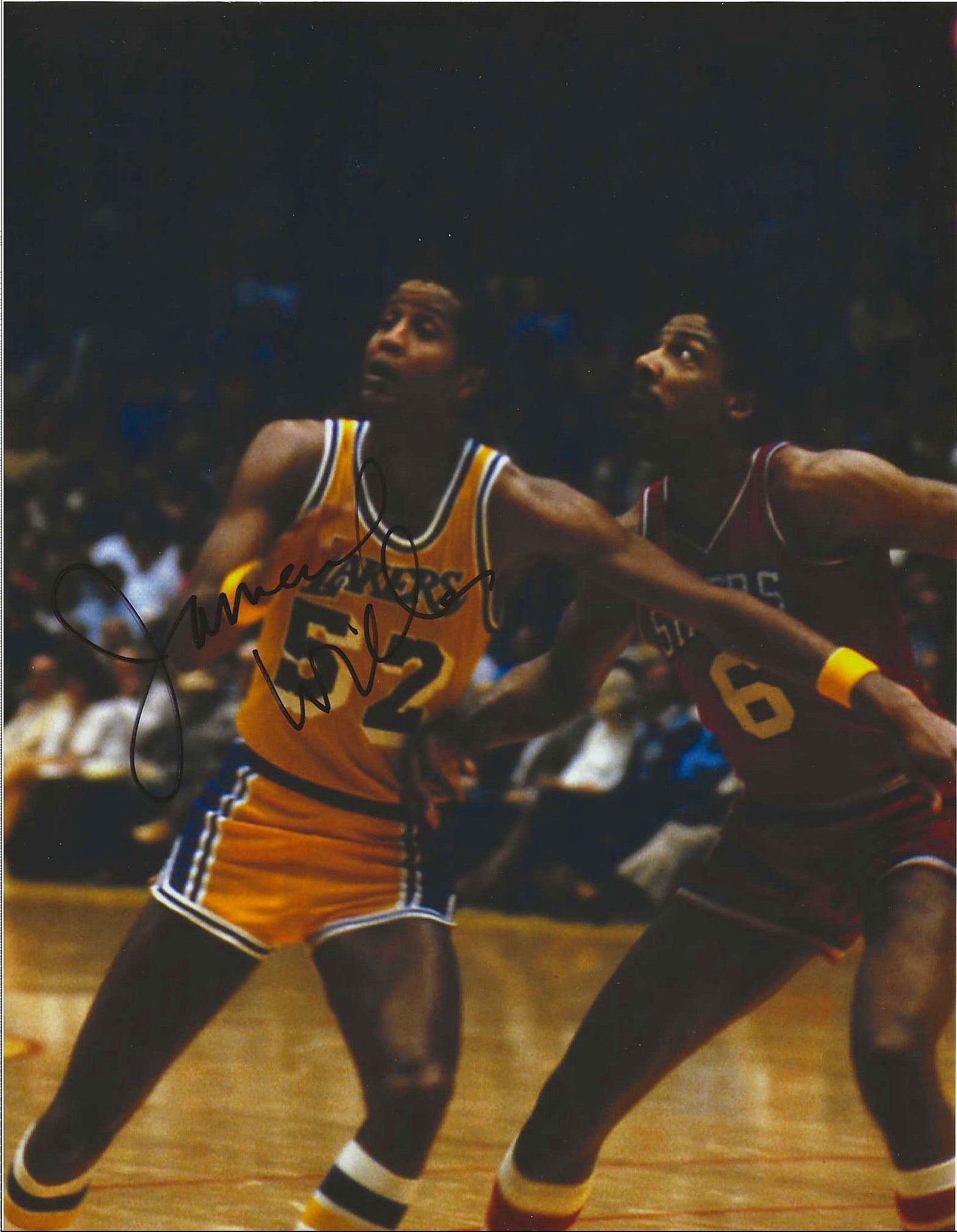 Jamaal Wilkes Autographed Signed "LAKERS" 8x10 photo Elite Promotions & Graphz Authenticatio