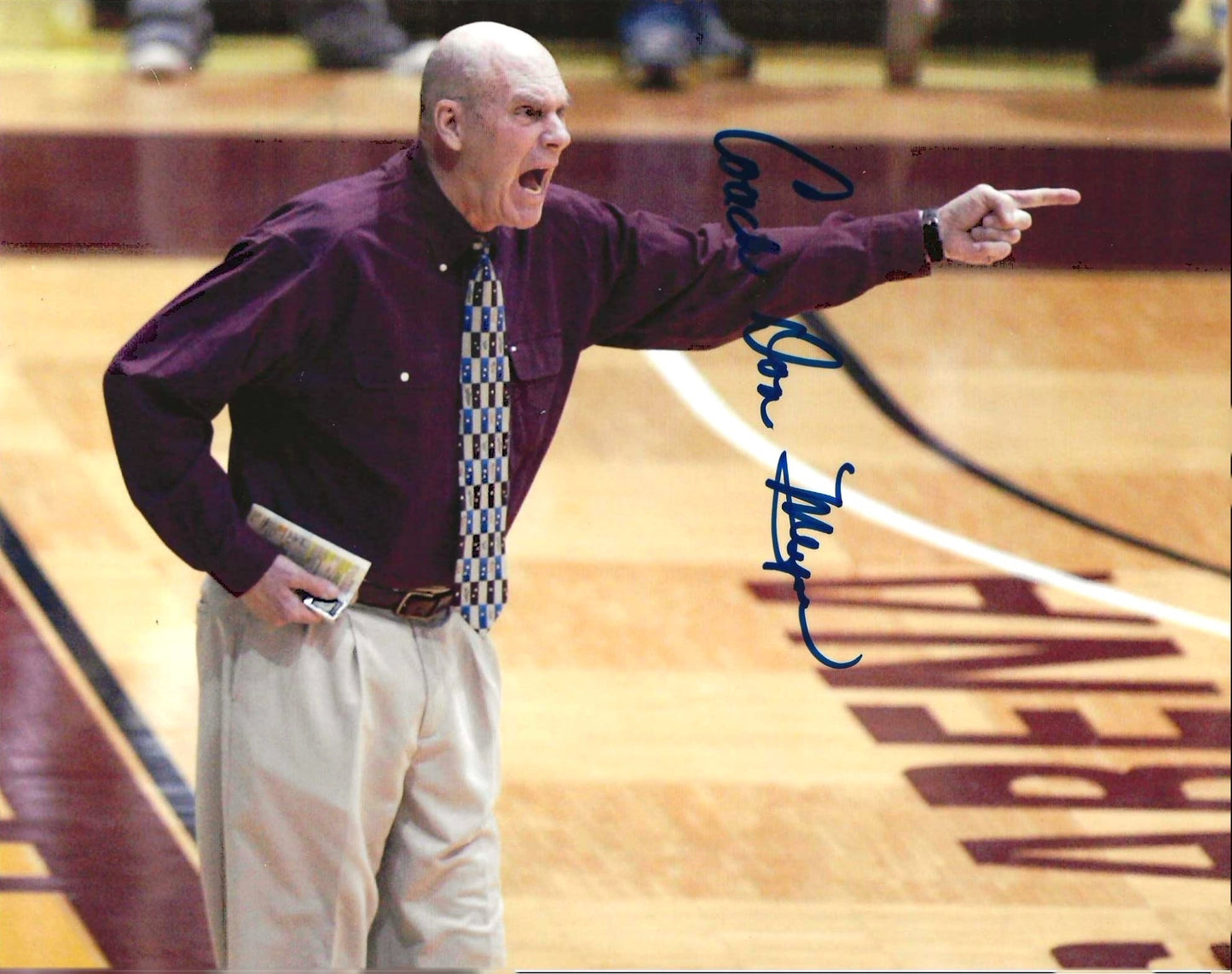 Don Meyer Autographed Signed 8x10 photo Elite Promotions & Graphz Authentication
