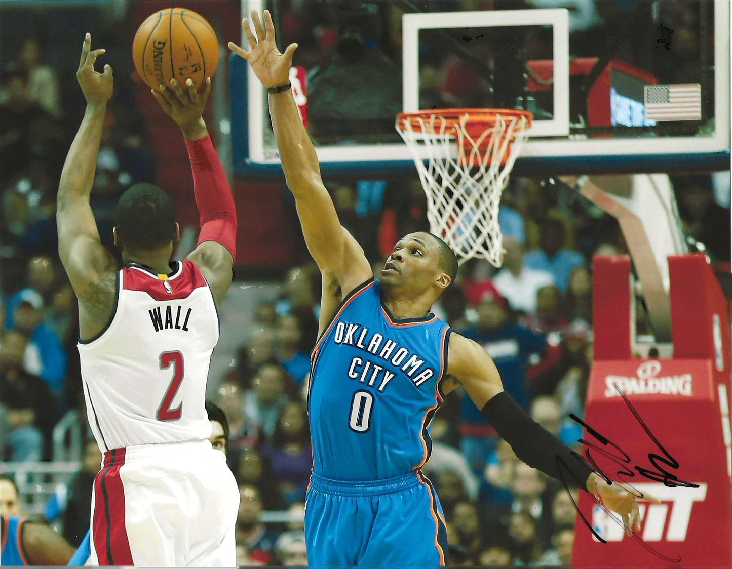 John Wall Autographed Signed "WIZARDS" 8x10 Elite Promotions & Graphz Authentication