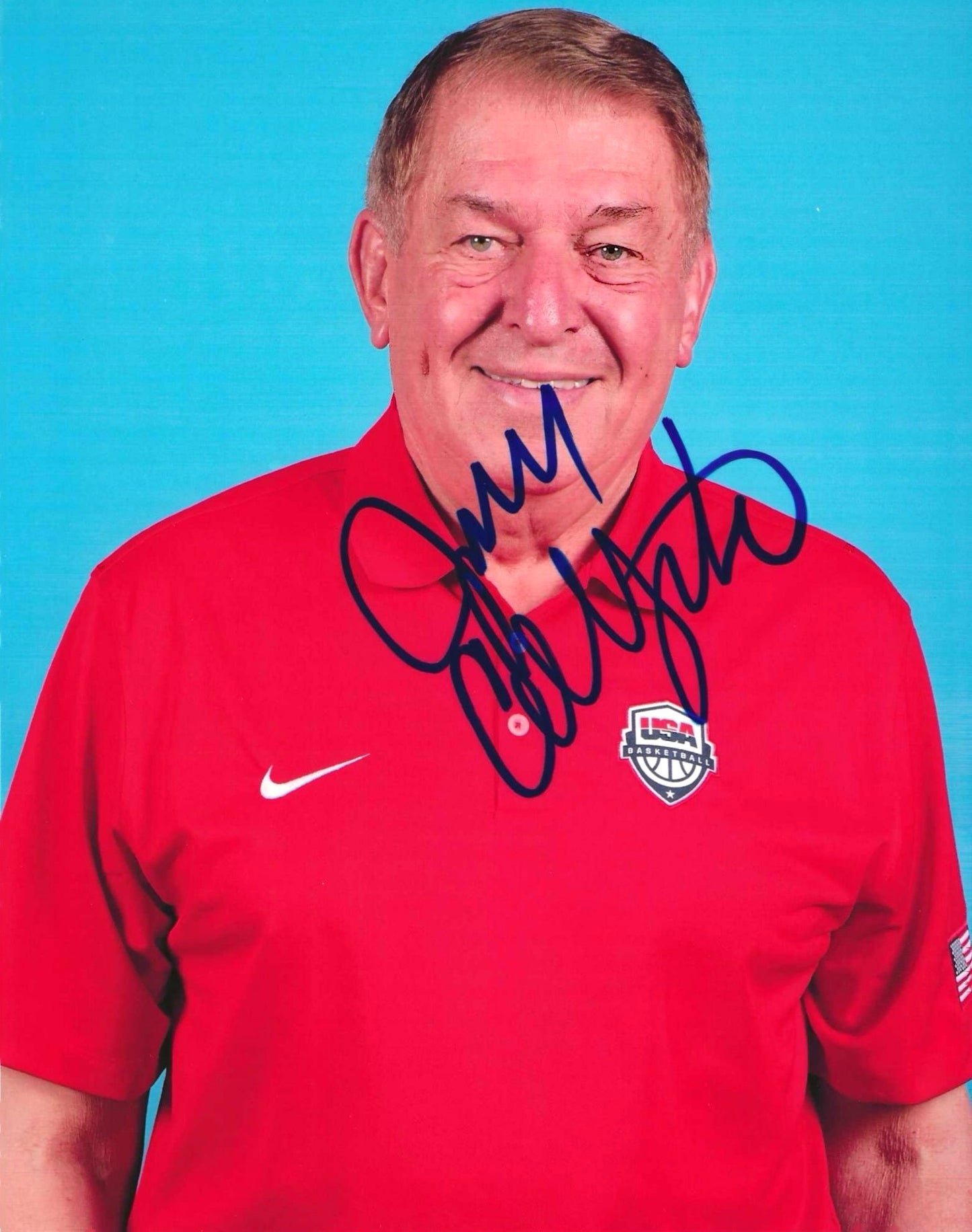Jerry Colangelo Autographed Signed (USA basketball) 8X10 photo Elite Promotions & Graphz Authentication