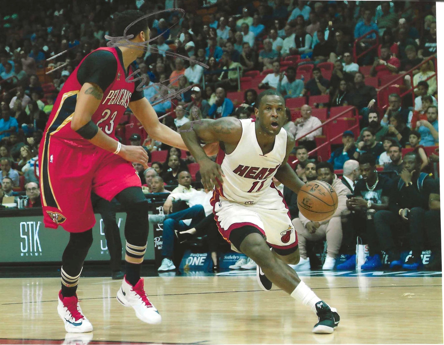 Dion Waiters Autographed Signed "HEAT" 8x10 photo Elite Promotions & Graphz Authentication