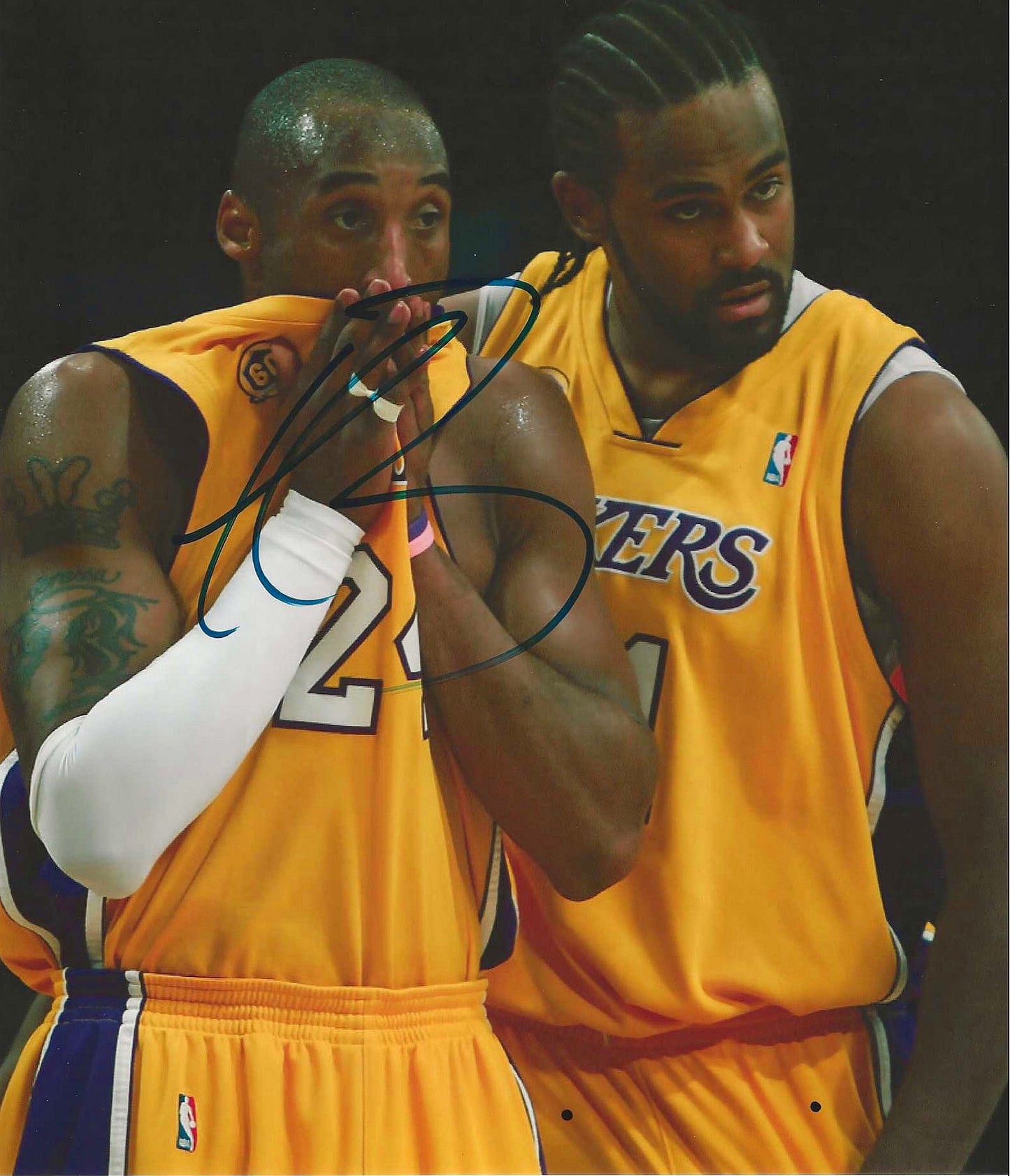 Ronny Turiaf Autographed Signed "LAKERS" 8x10 photo Elite Promotions & Graphz Authentication