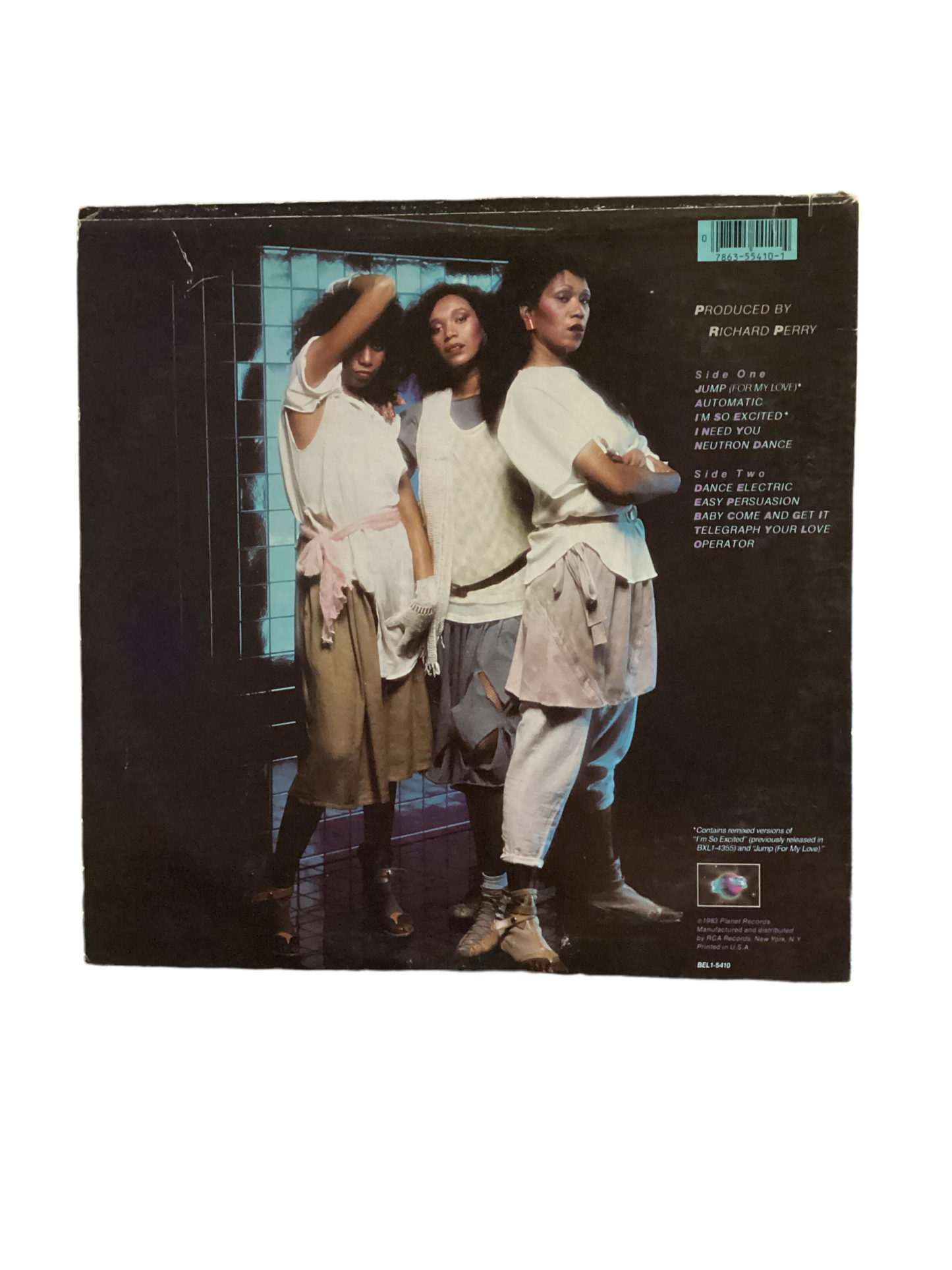 Ruth “The Pointer Sisters” Autographed Signed Record