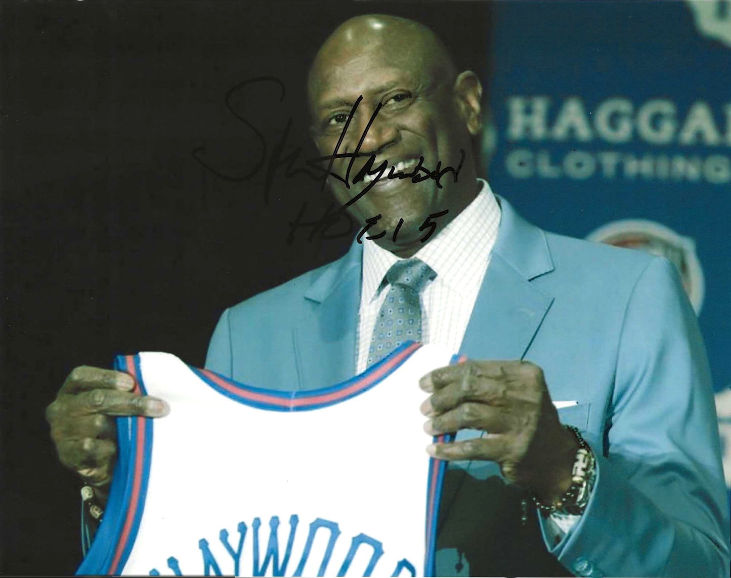Spencer Haywood Autographed Signed "SONICS" 8x10 photo Elite Promotions & Graphz Authentication