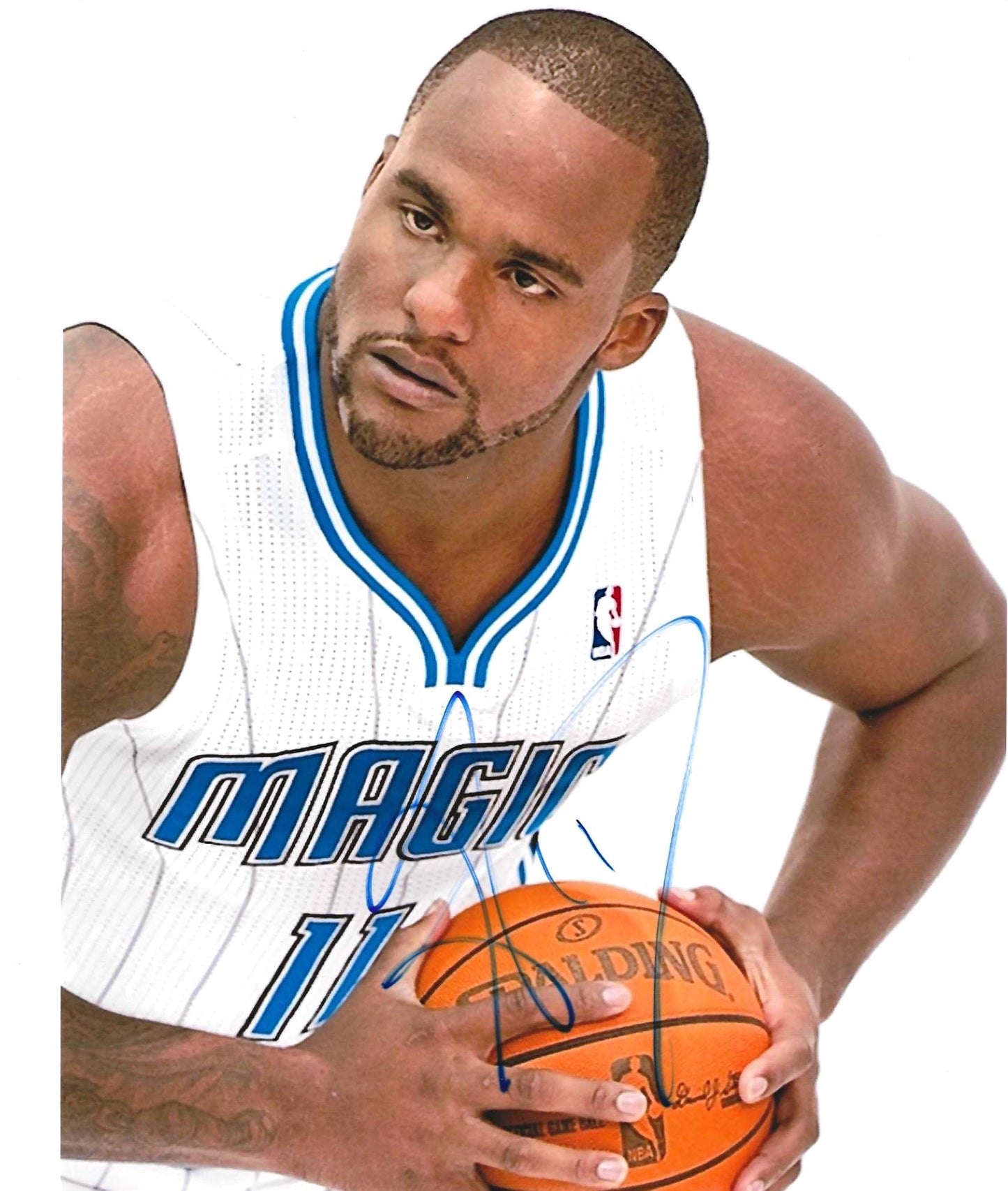 Glen Davis Autographed Signed "MAGIC" 8x10 photo Elite Promotions & Graphz Authentication