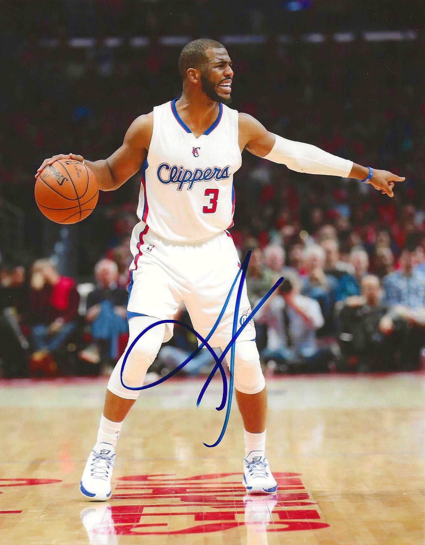 Chris Paul Autographed Signed "CLIPPERS" 8x10 photo Elite Promotions & Graphz Authentication