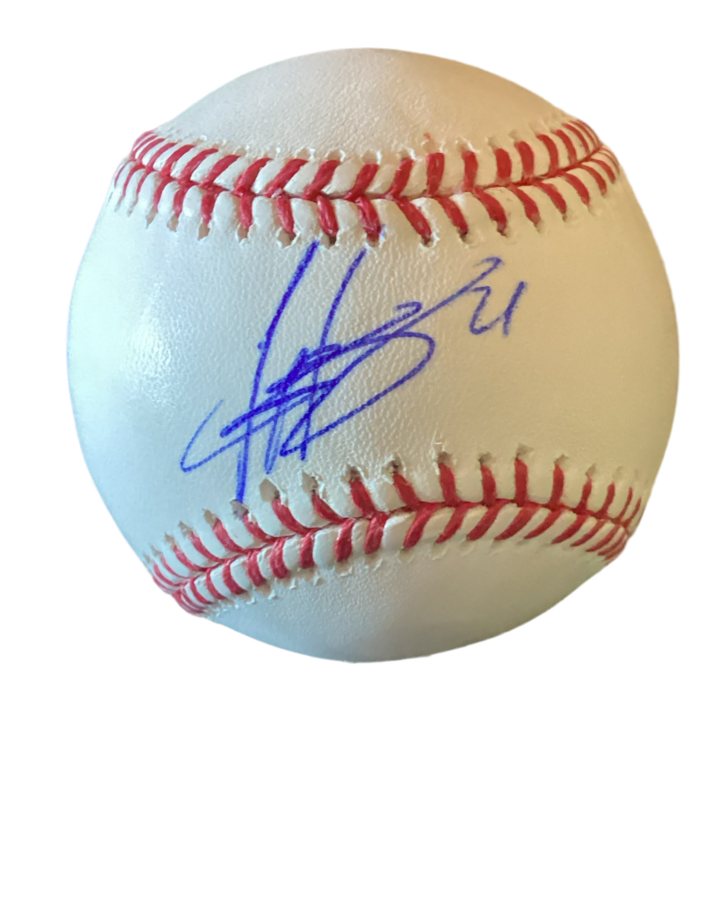 Todd Frazier autographed signed Rawlings official Major League Baseball