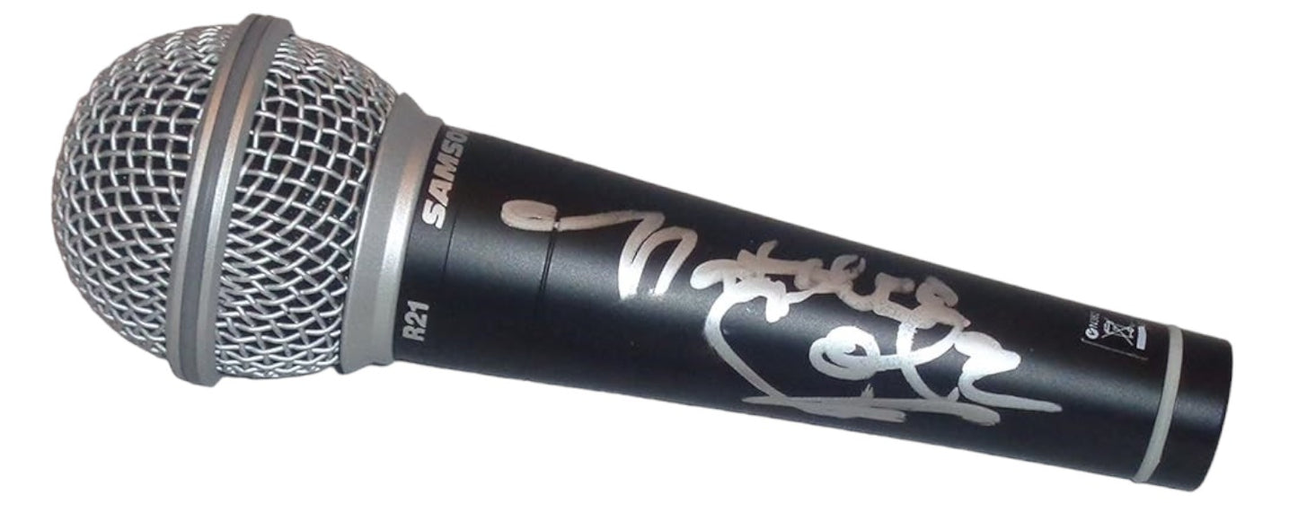Natlie Cole Autographed Signed Microphone Elite Promotions & Graphz Authentication