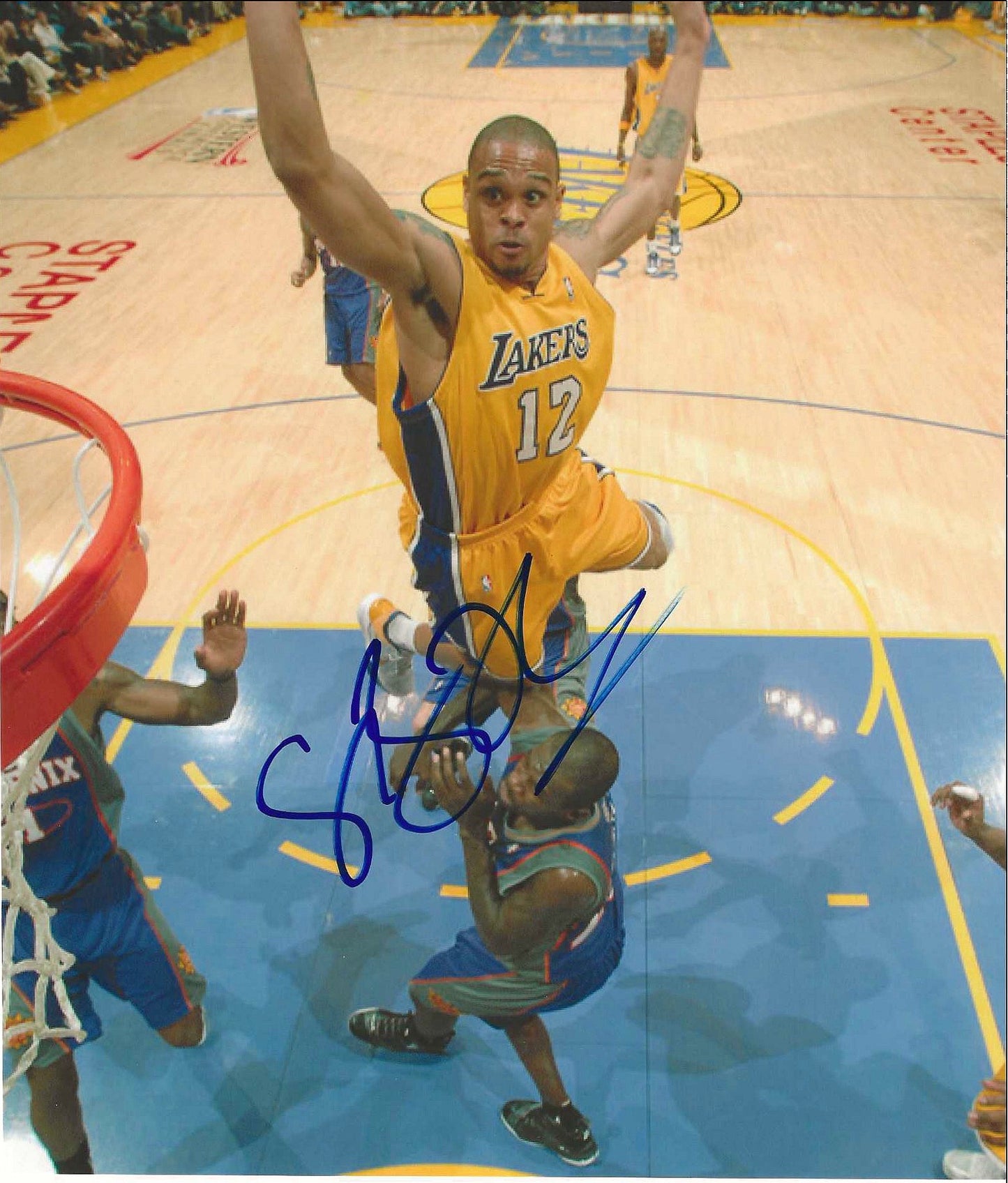 Shannon Brown Autographed Signed "LAKERS" 8x10 photo Elite Promotions & Graphz Authentication