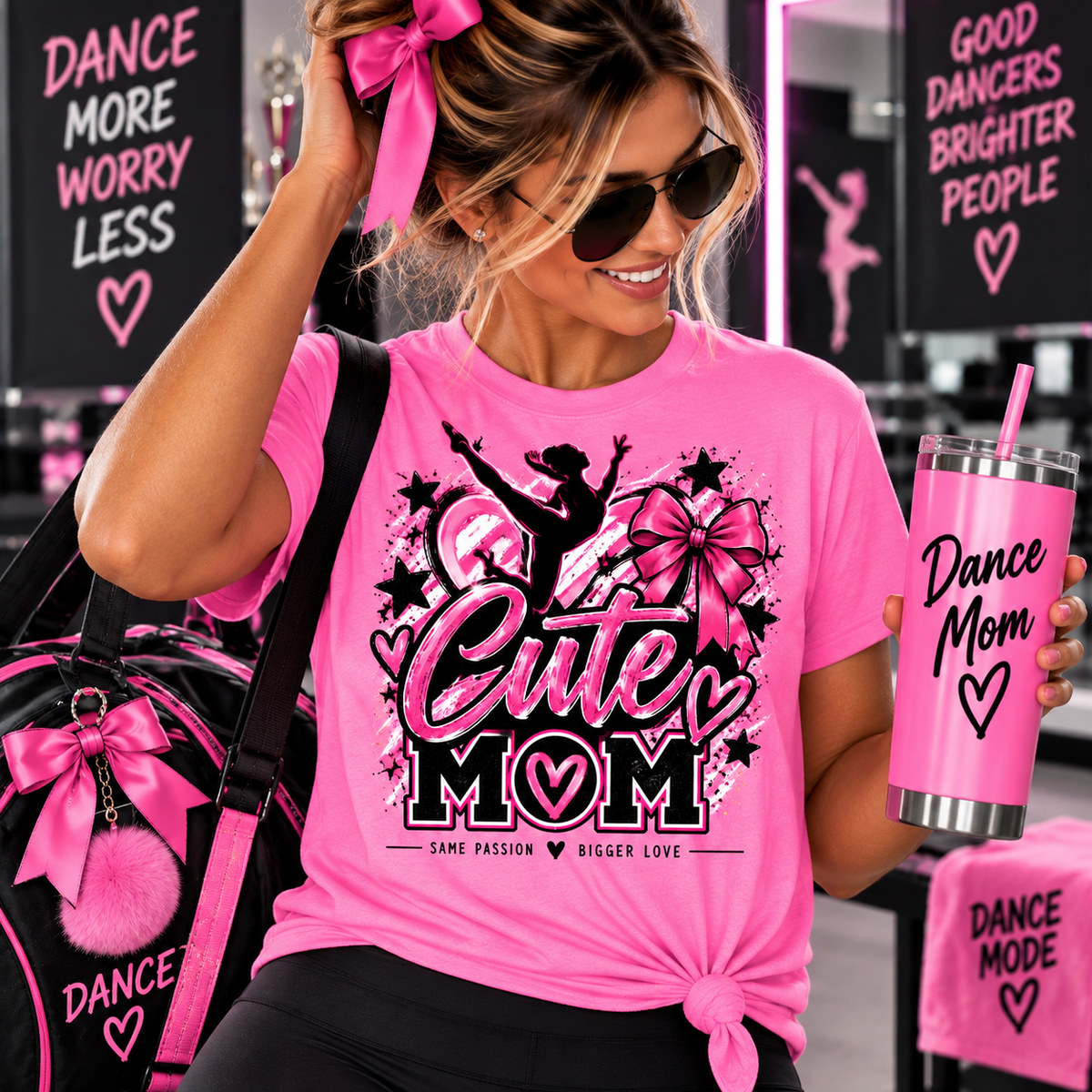 Dance “CUTE MOM” T-SHIRT