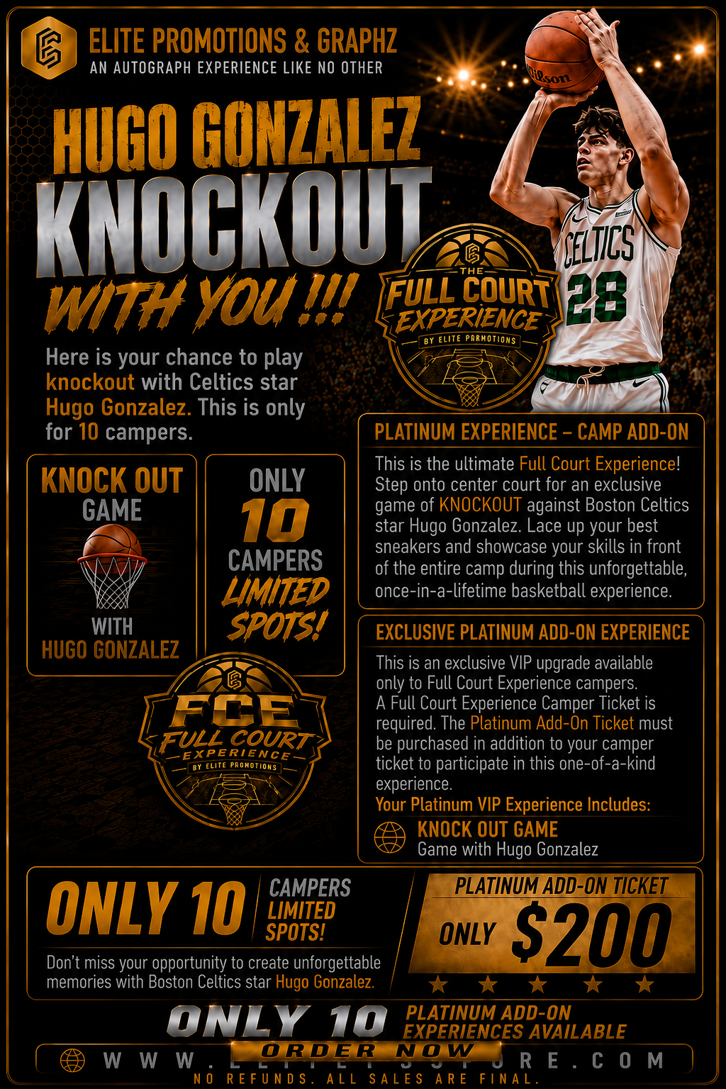 Hugo Gonzalez KNOCKOUT GAME WITH HUGO GONZALEZ