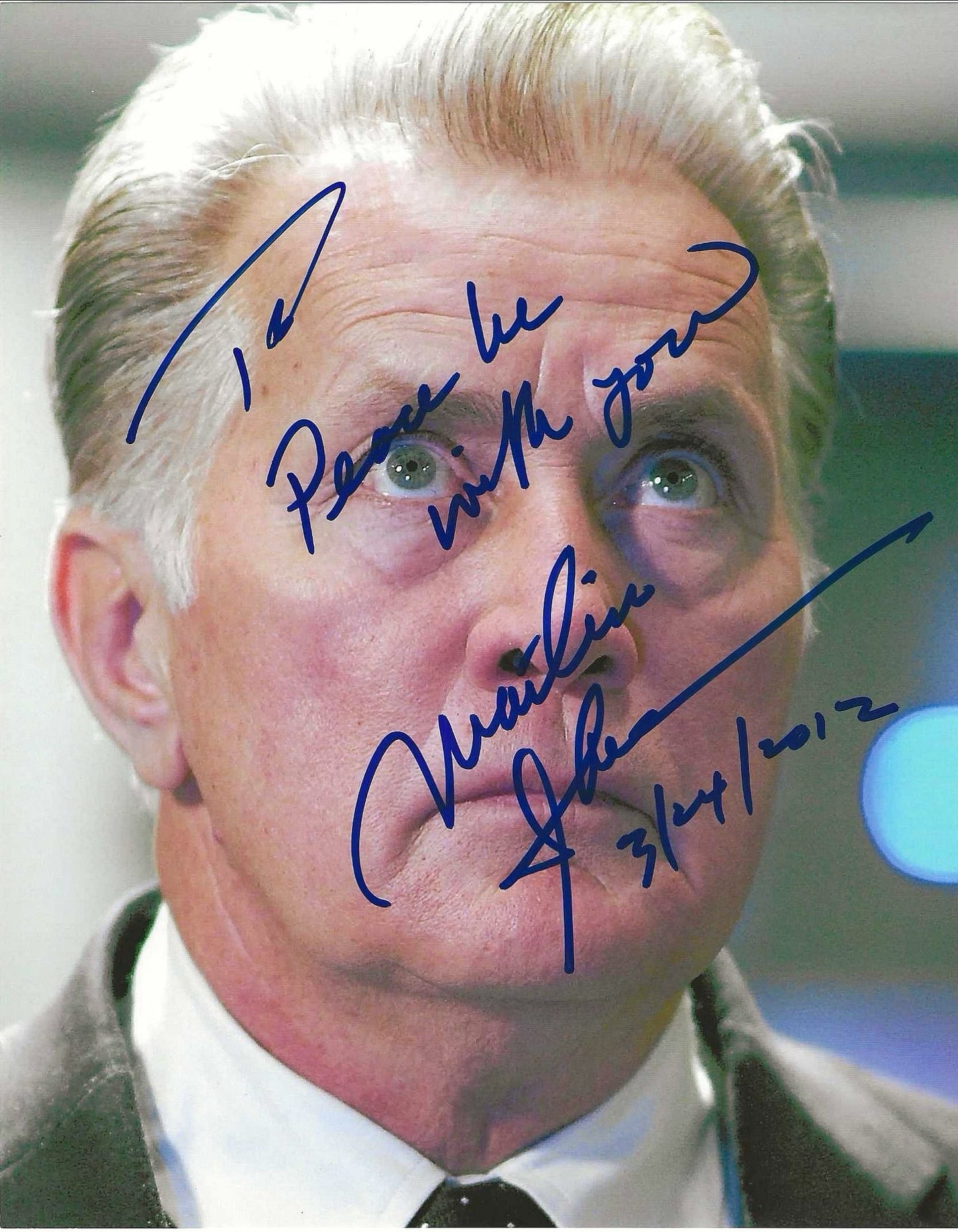 Martin Sheen Autographed Signed 8X10 Photo Elite Promotions & Graphz Authentication