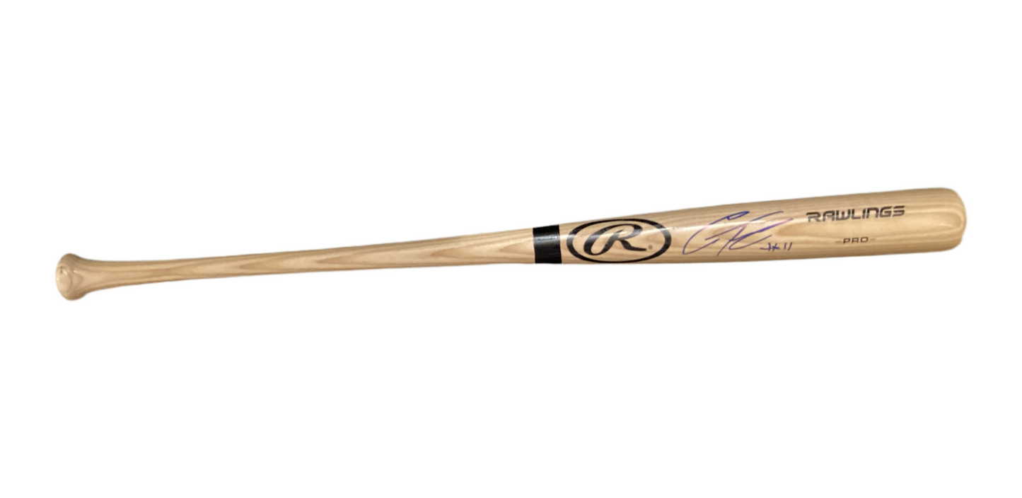 Gleyber Torres Autographed Signed Bat Elite Promotions & Graphz Authentication