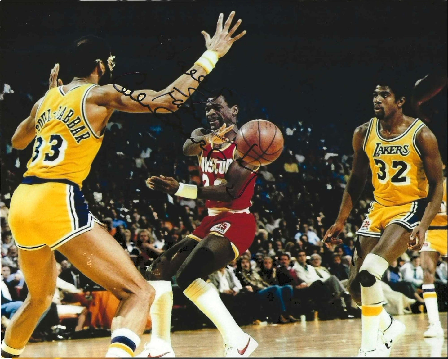 Calvin Murphy Autographed Signed "ROCKETS" 8x10 photo Elite Promotions & Graphz Authentication