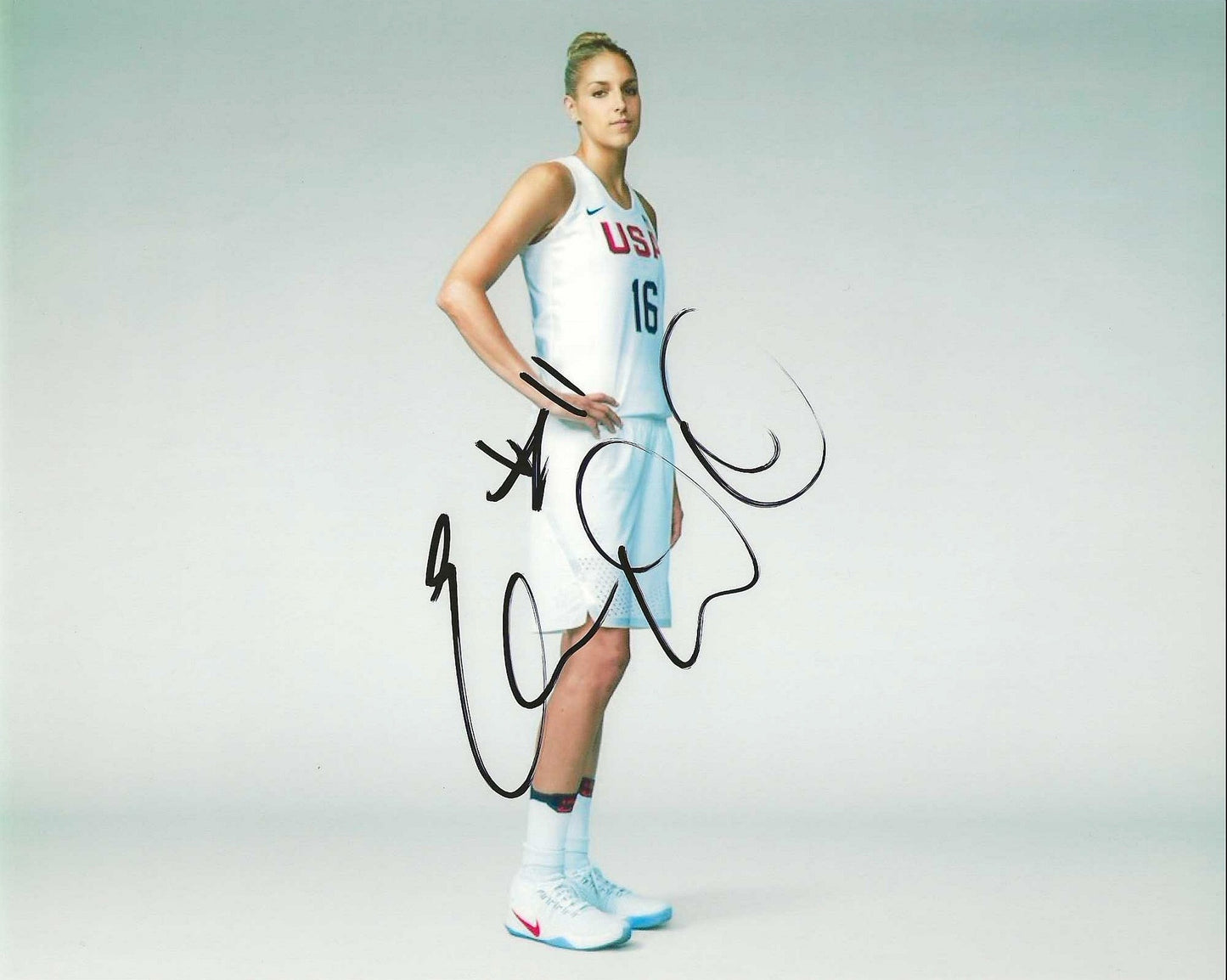 Elena Delle Donne Autographed Signed 8x10 photo Elite Promotions & Graphz Authentication