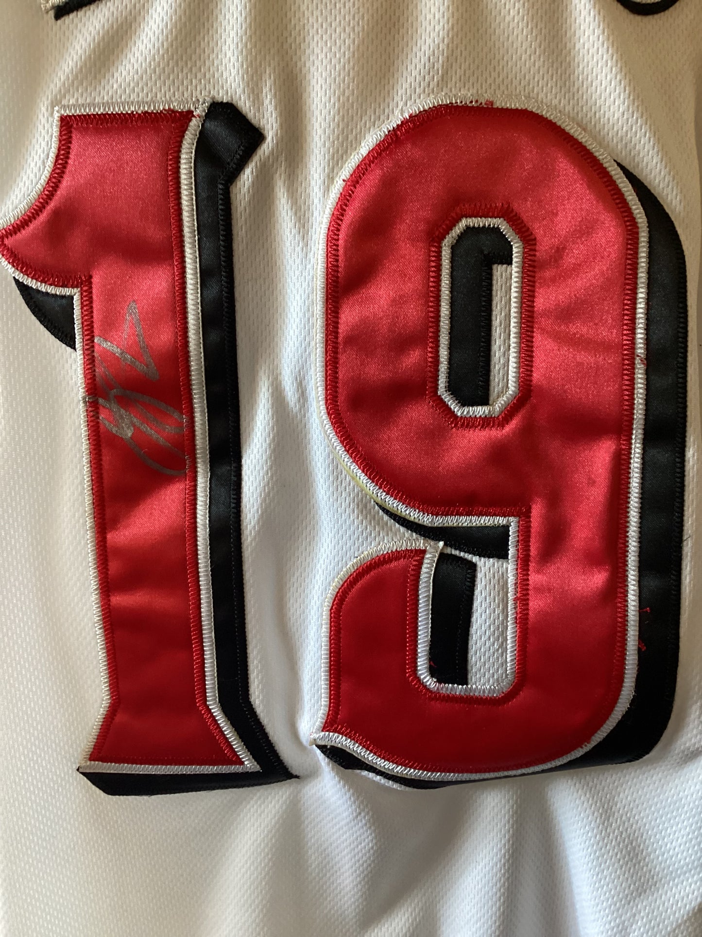 Joey Votto Autographed Signed Jersey Elite Promotions & Graphz Authentication