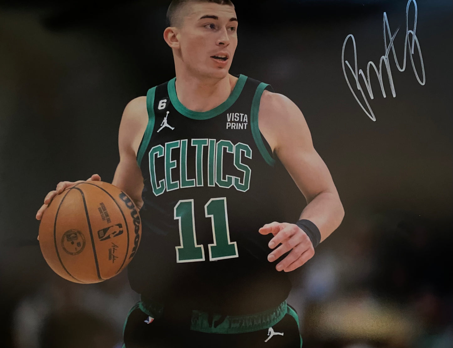 Payton Pritchard Autographed Signed "CELTICS" 16x20 photo Elite Promotions & Graphz Authentication
