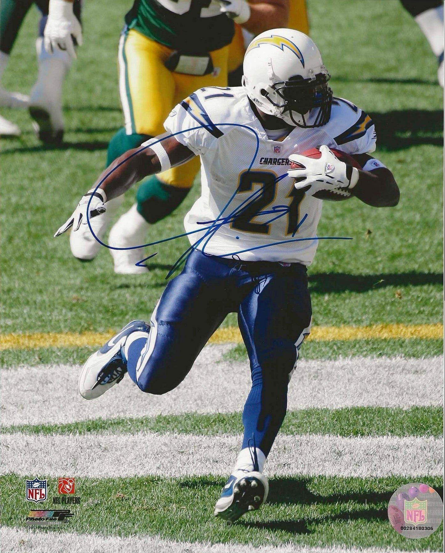 Ladanian Tomlinson Autographed Signed 8x10 photo Elite Promotions & Graphz Authentication