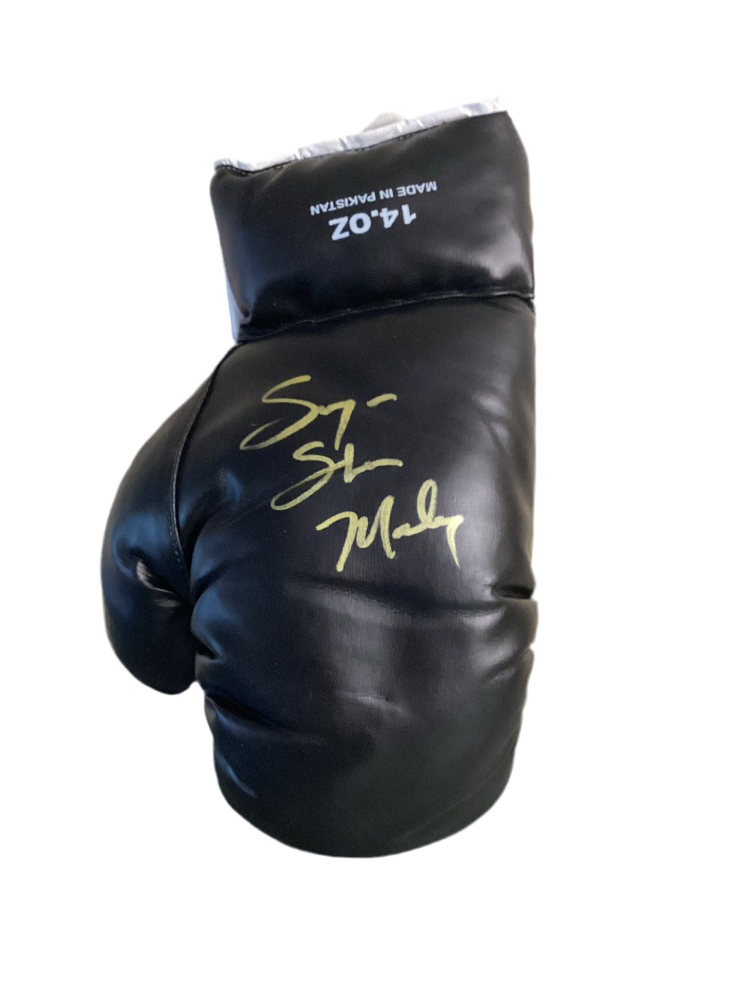 Sugar Shane Mosley Autographed Signed boxing glove Elite Promotions & Graphz Authentication