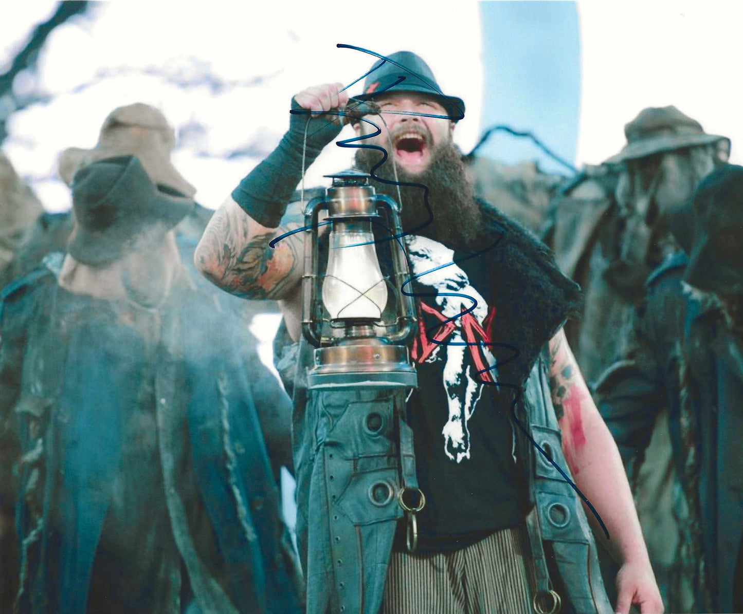 Bray Wyatt Autographed Signed " WWE " 8X10 Photo Elite Promotions & Graphz Authentication