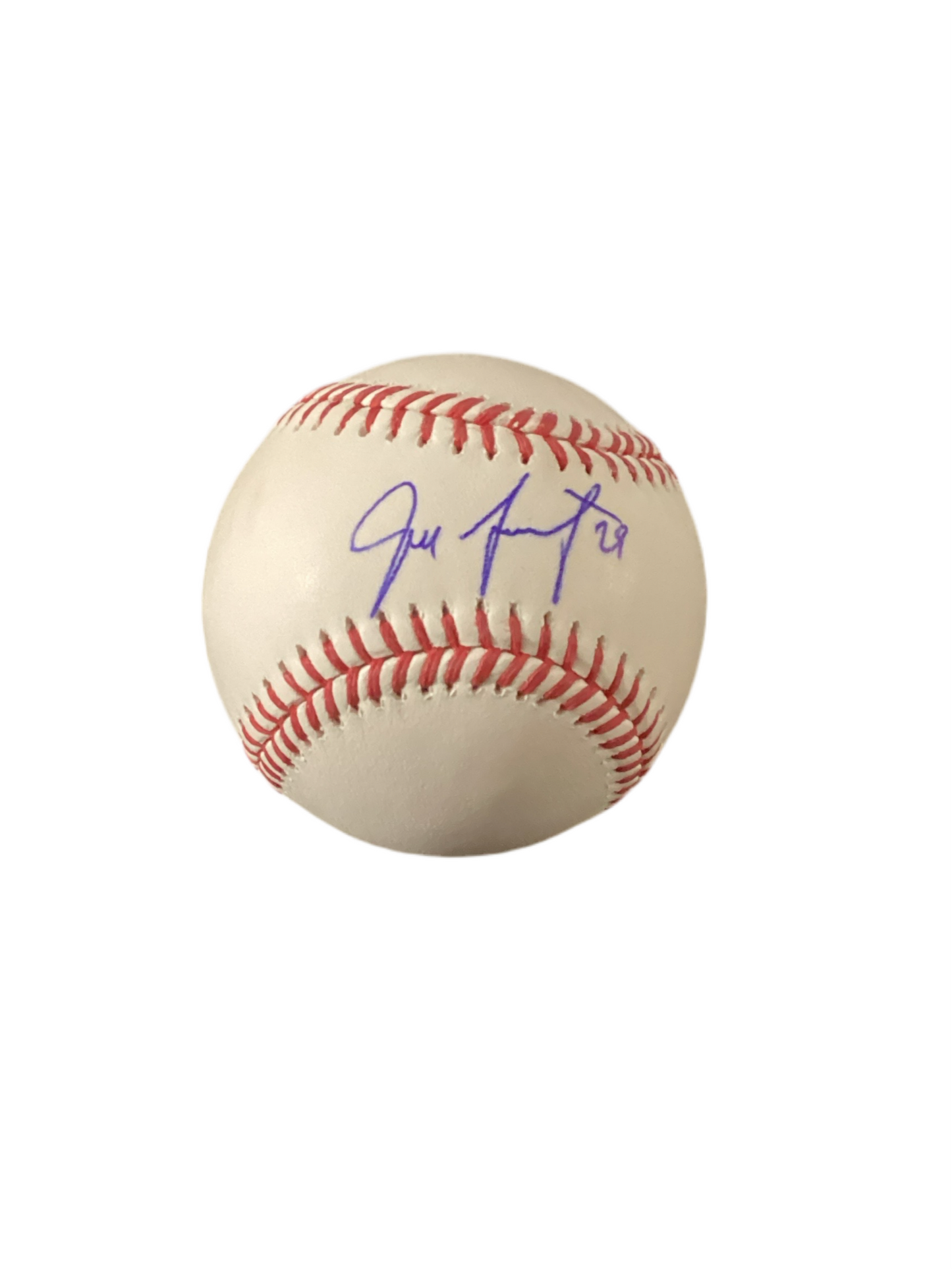 Jeff Samardzija autographed signed Rawlings official Major League Baseball