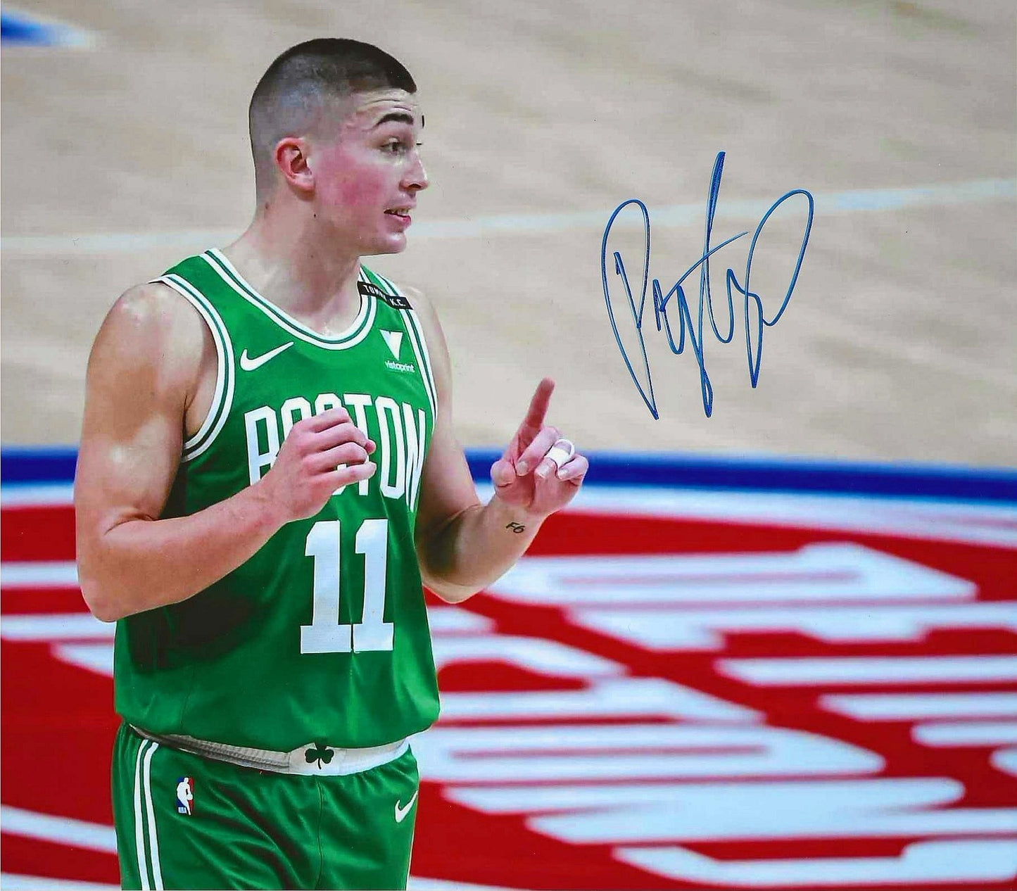 Payton Pritchard Autographed Signed "CELTICS" 8x10 photo Elite Promotions & Graphz Authentication