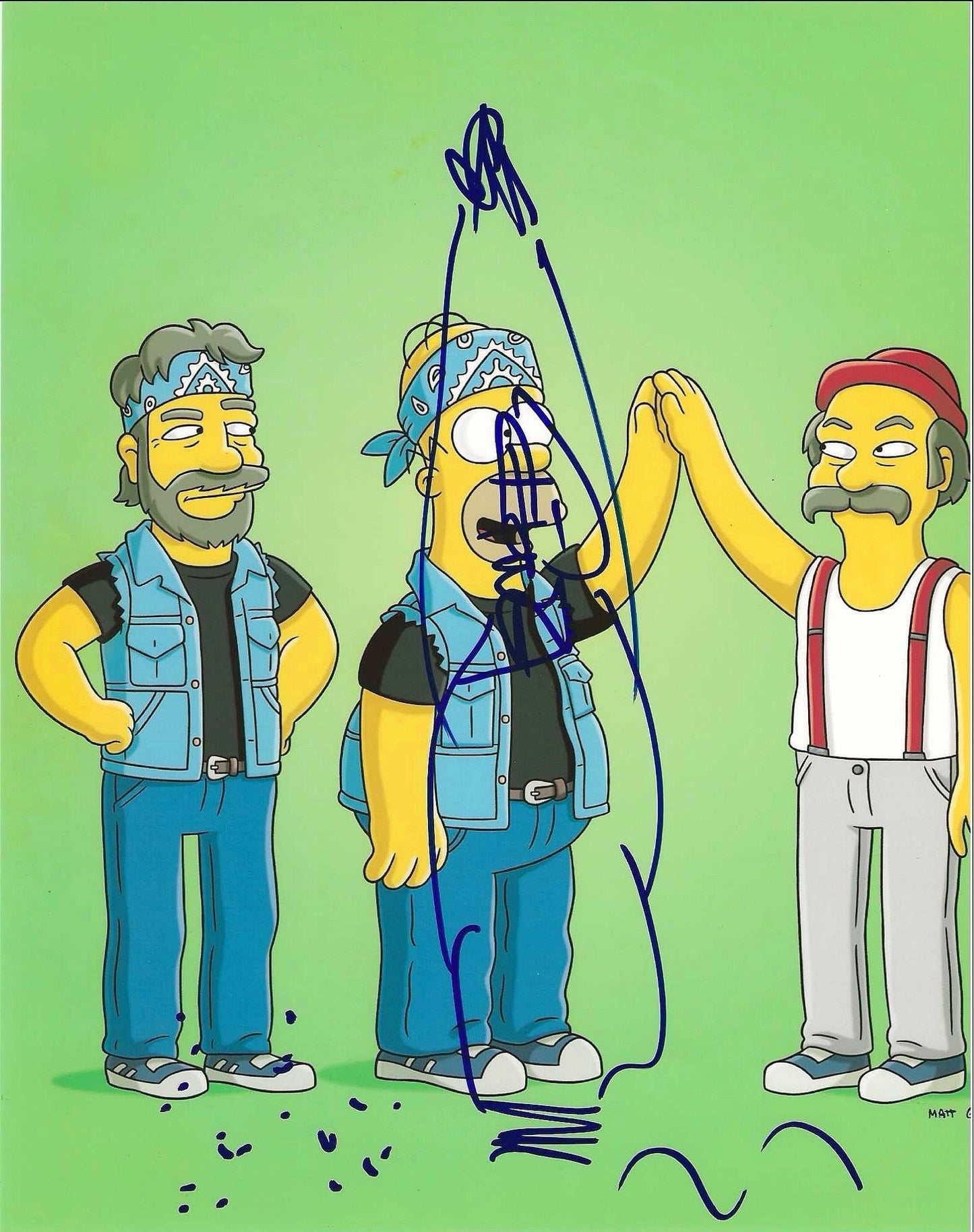 Tommy Chong Autographed Signed 8X10 Photo Elite Promotions & Graphz Authentication