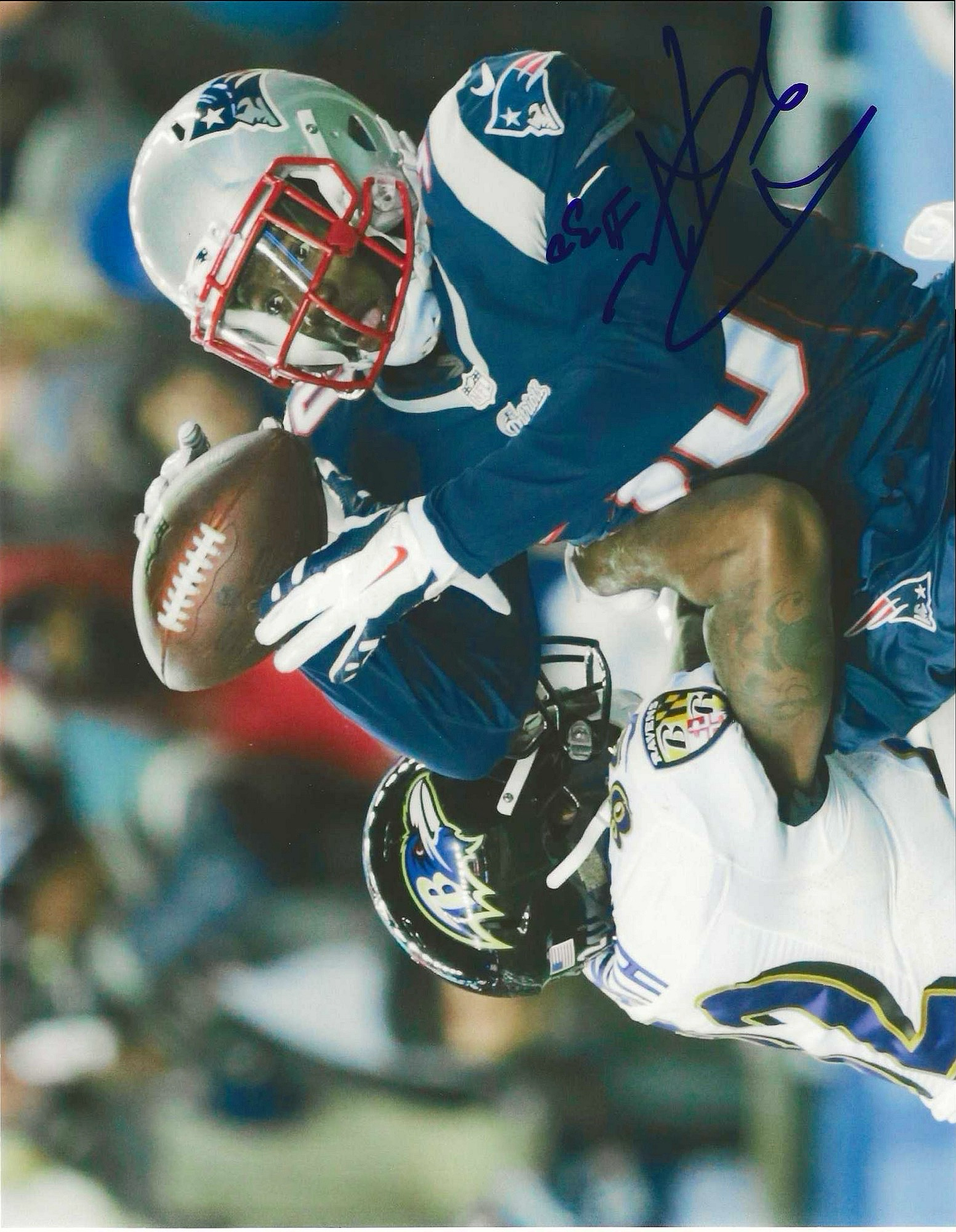 Duron Harmon autographed Signed 8x10 photo Elite Promotions & Graphz Authentication