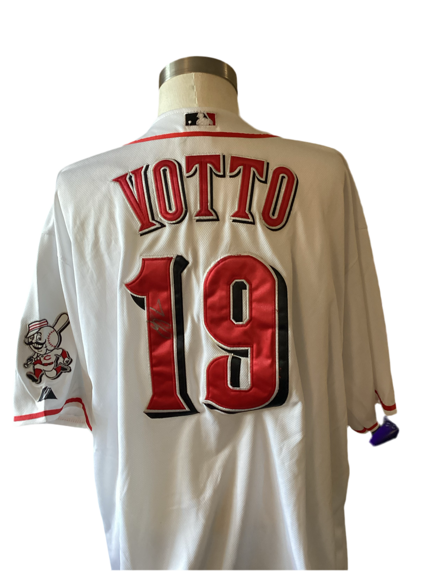 Joey Votto Autographed Signed Jersey Elite Promotions & Graphz Authentication