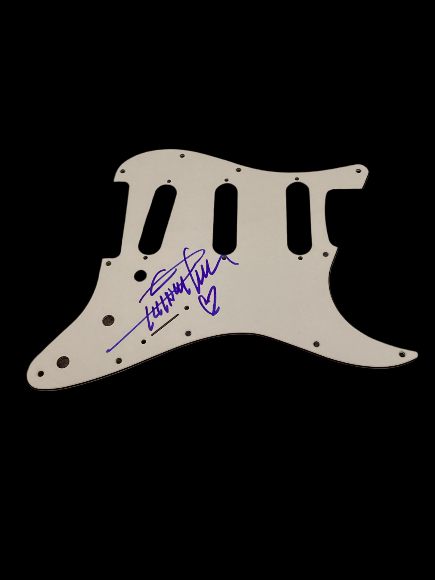 Quincy Jones autographed signed pick guard